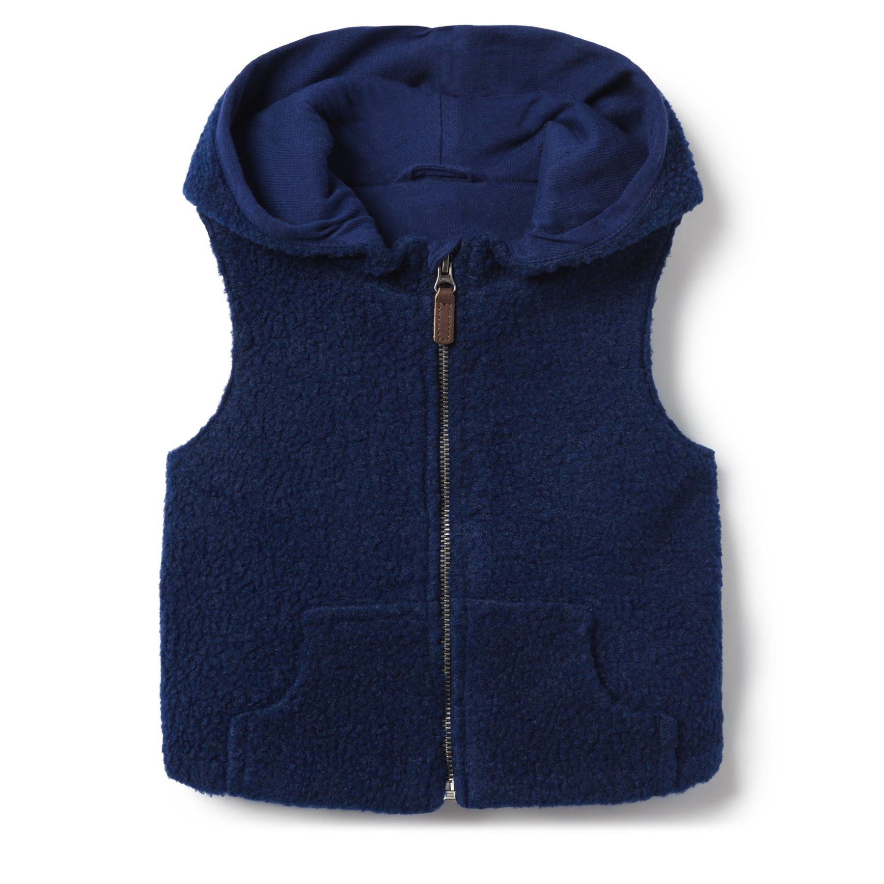 Sherpa Hooded Vest  image number 0