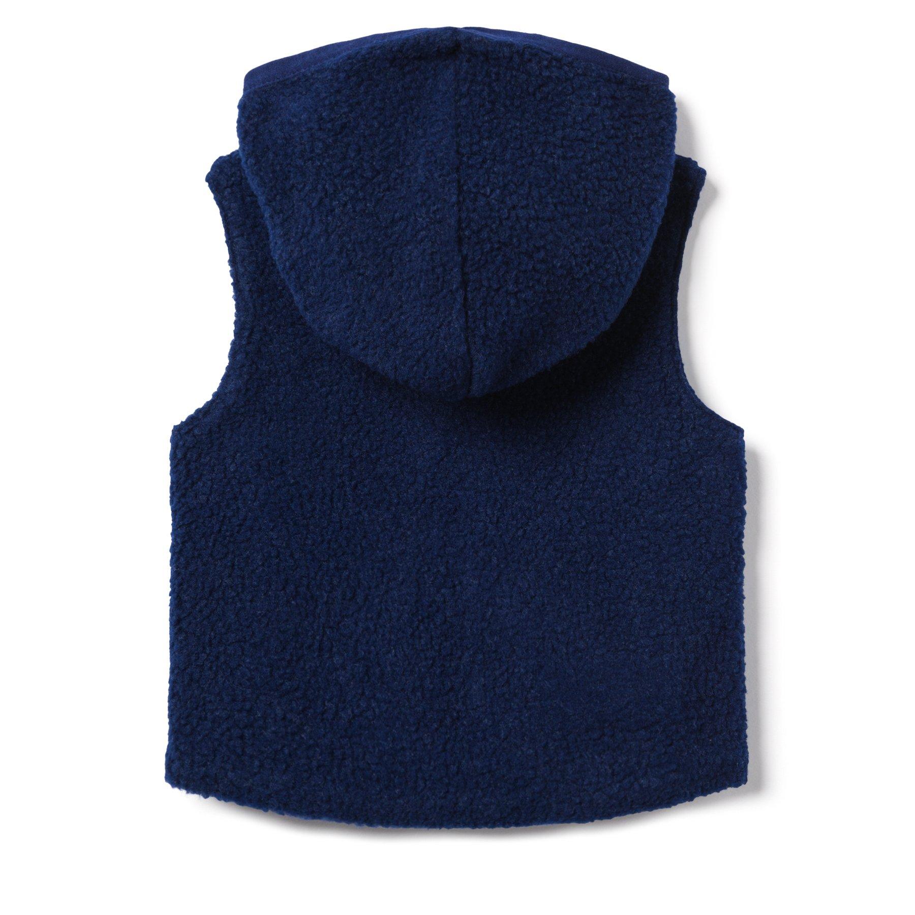 Sherpa Hooded Vest  image number 1