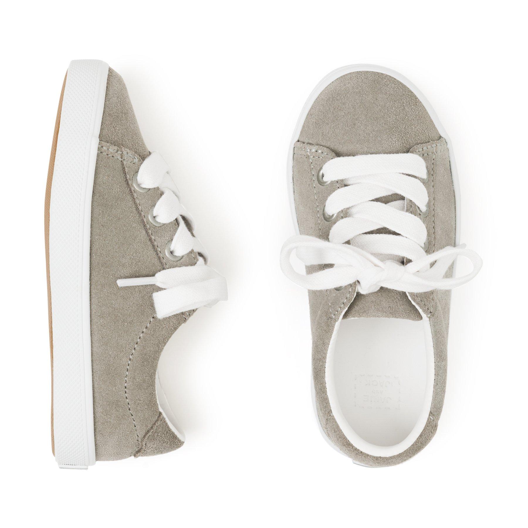 Suede Lace-Up Sneaker 