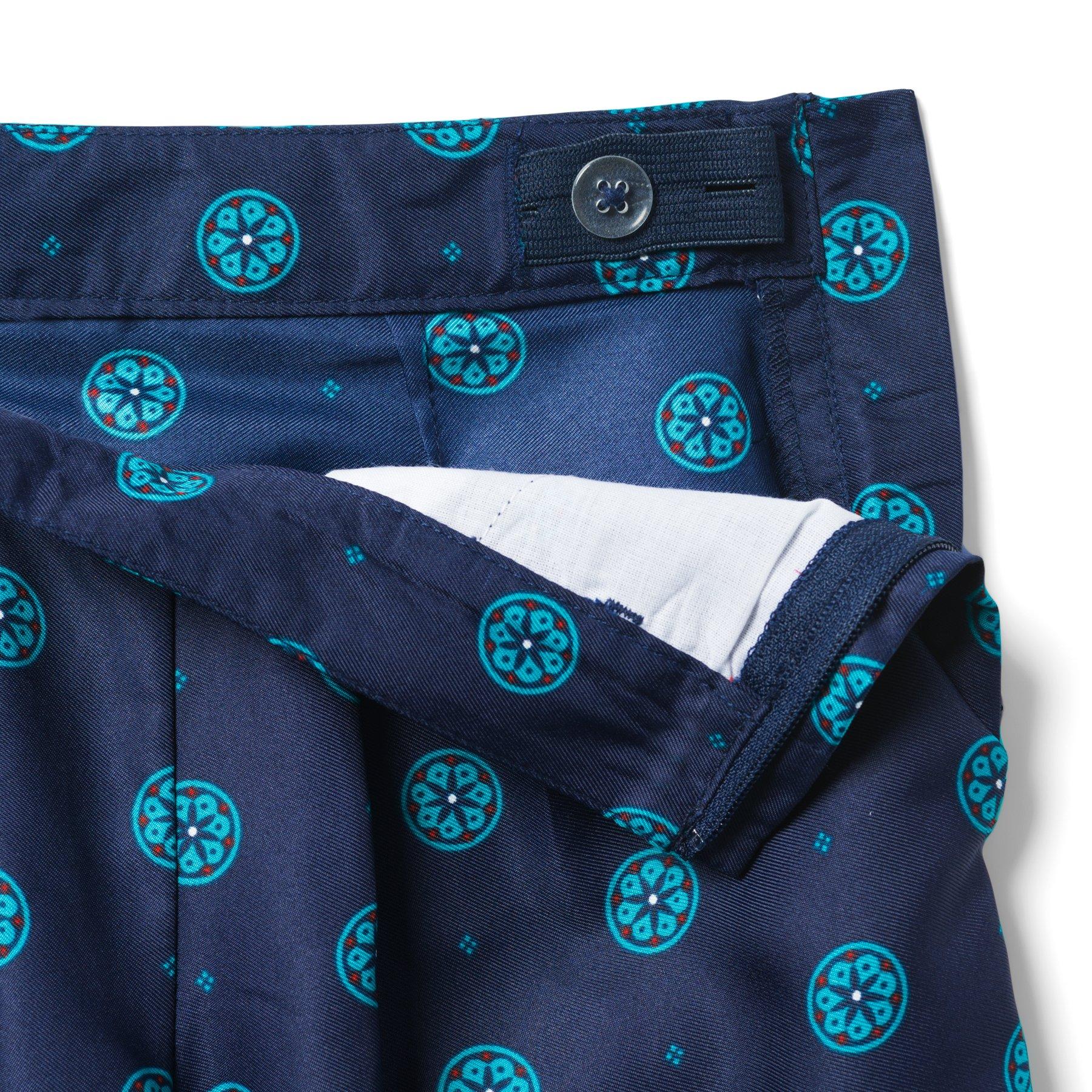 Geo Floral Wide-Leg Pant image number 2