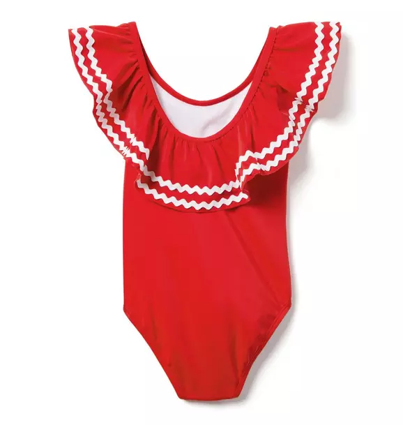 Ruffle Swimsuit  image number 1