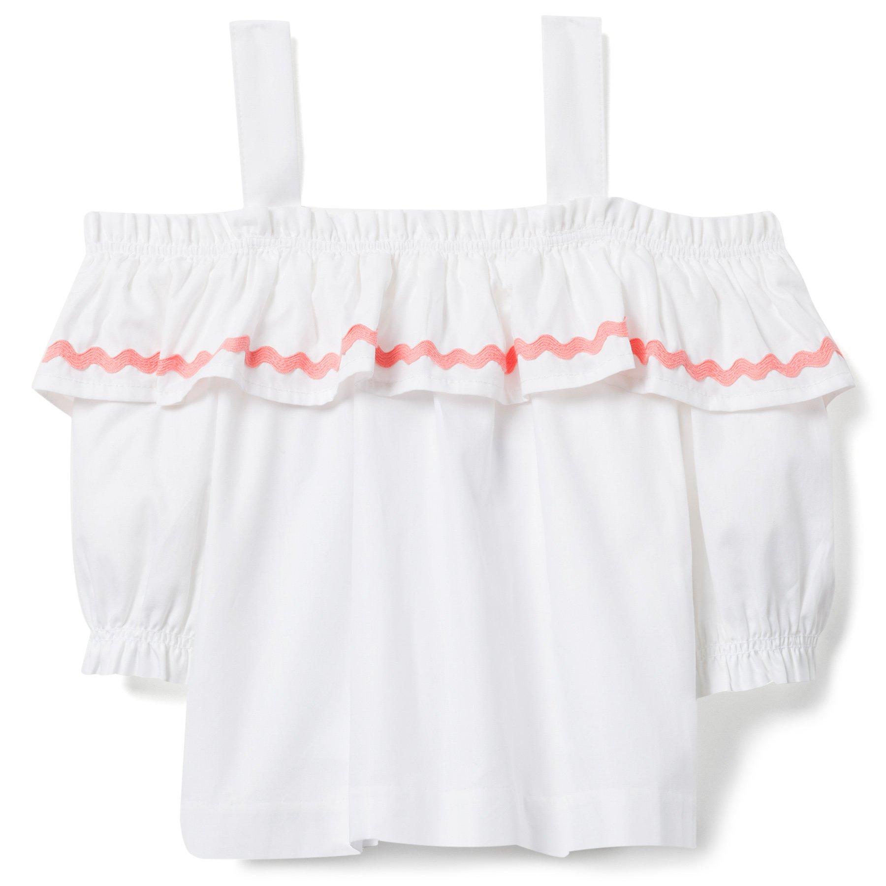 Ruffle Off-The-Shoulder Top image number 0