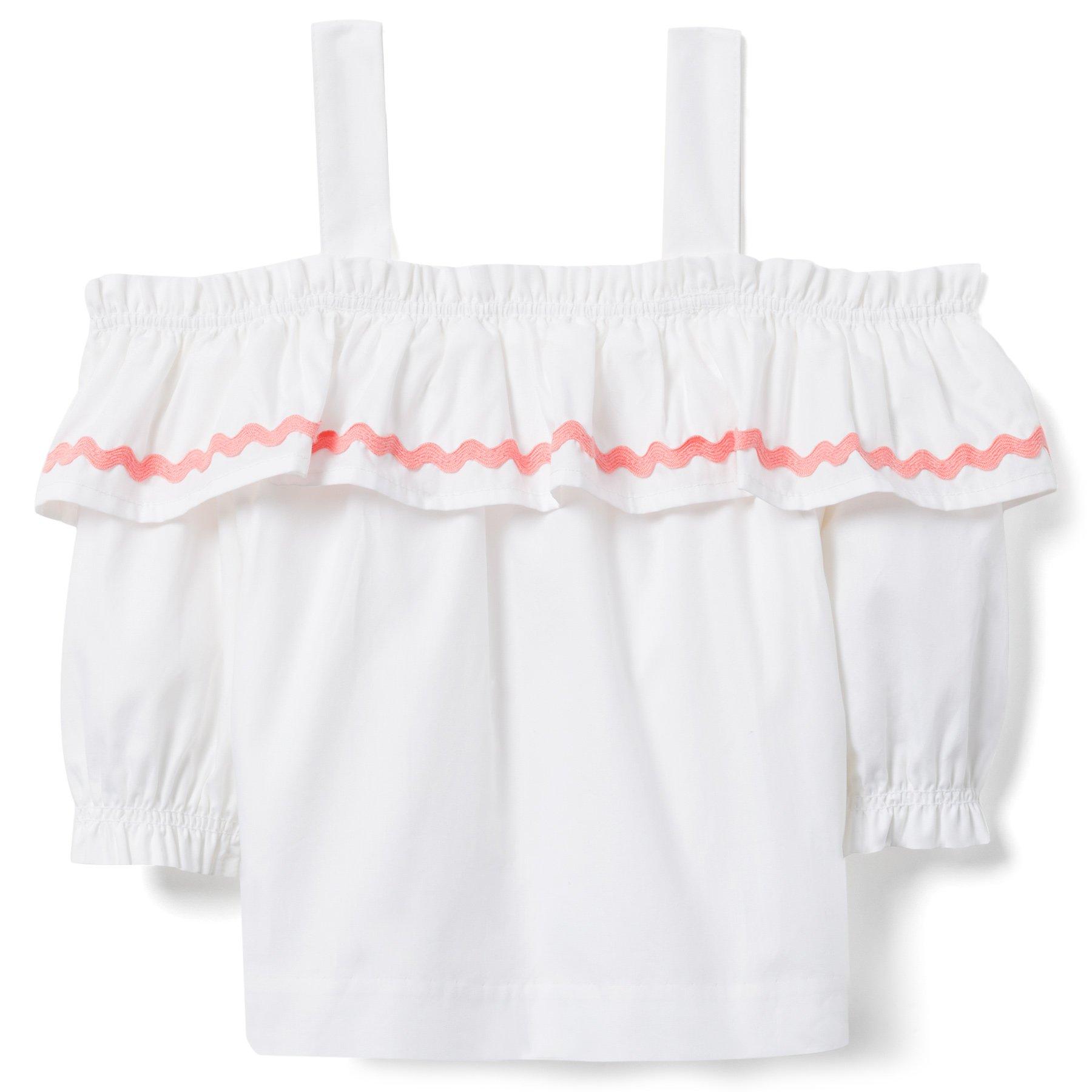 Ruffle Off-The-Shoulder Top image number 1