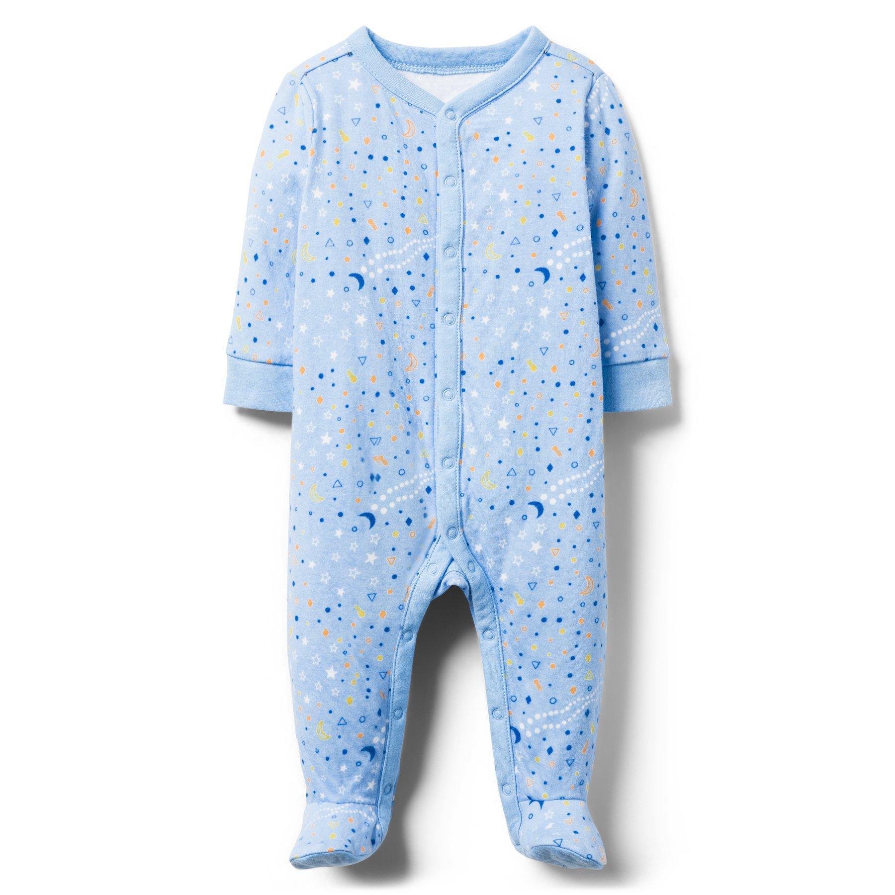 Moon & Star Print 1-Piece image number 0