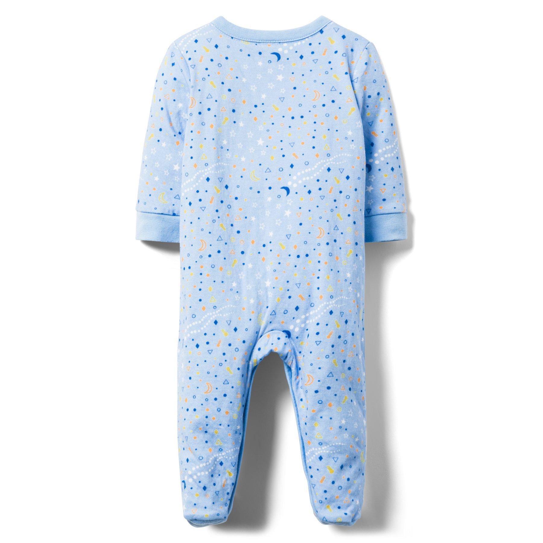Moon & Star Print 1-Piece image number 1