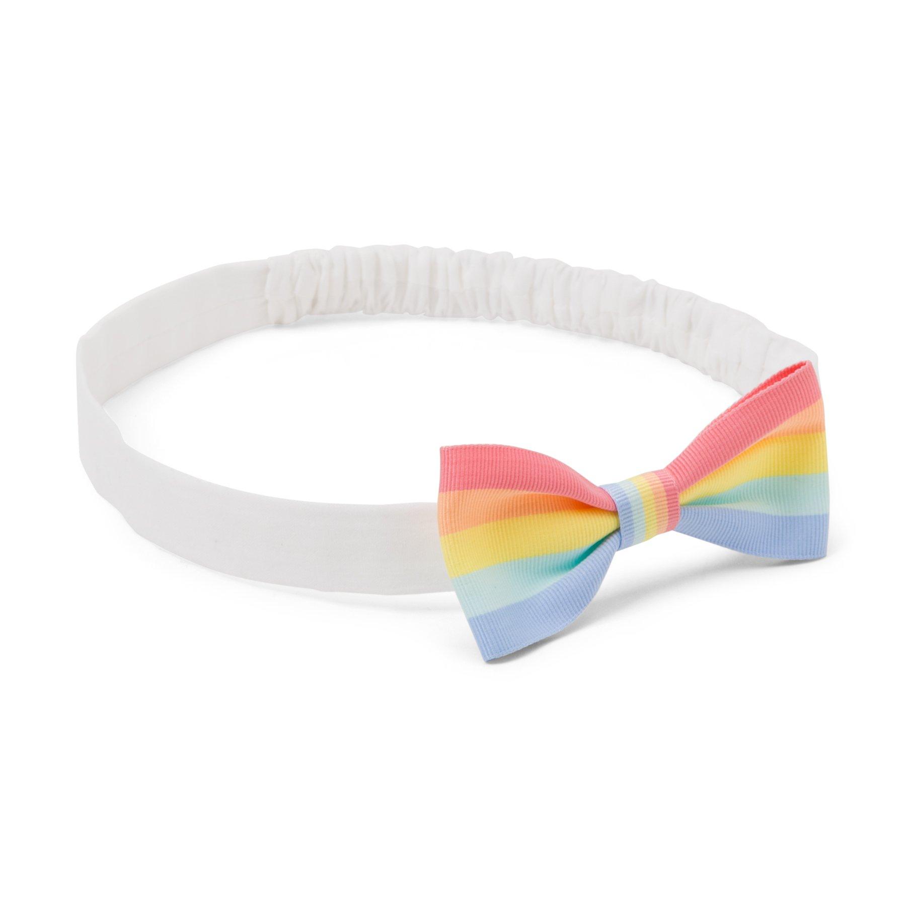 Rainbow Bow Headband  image number 0
