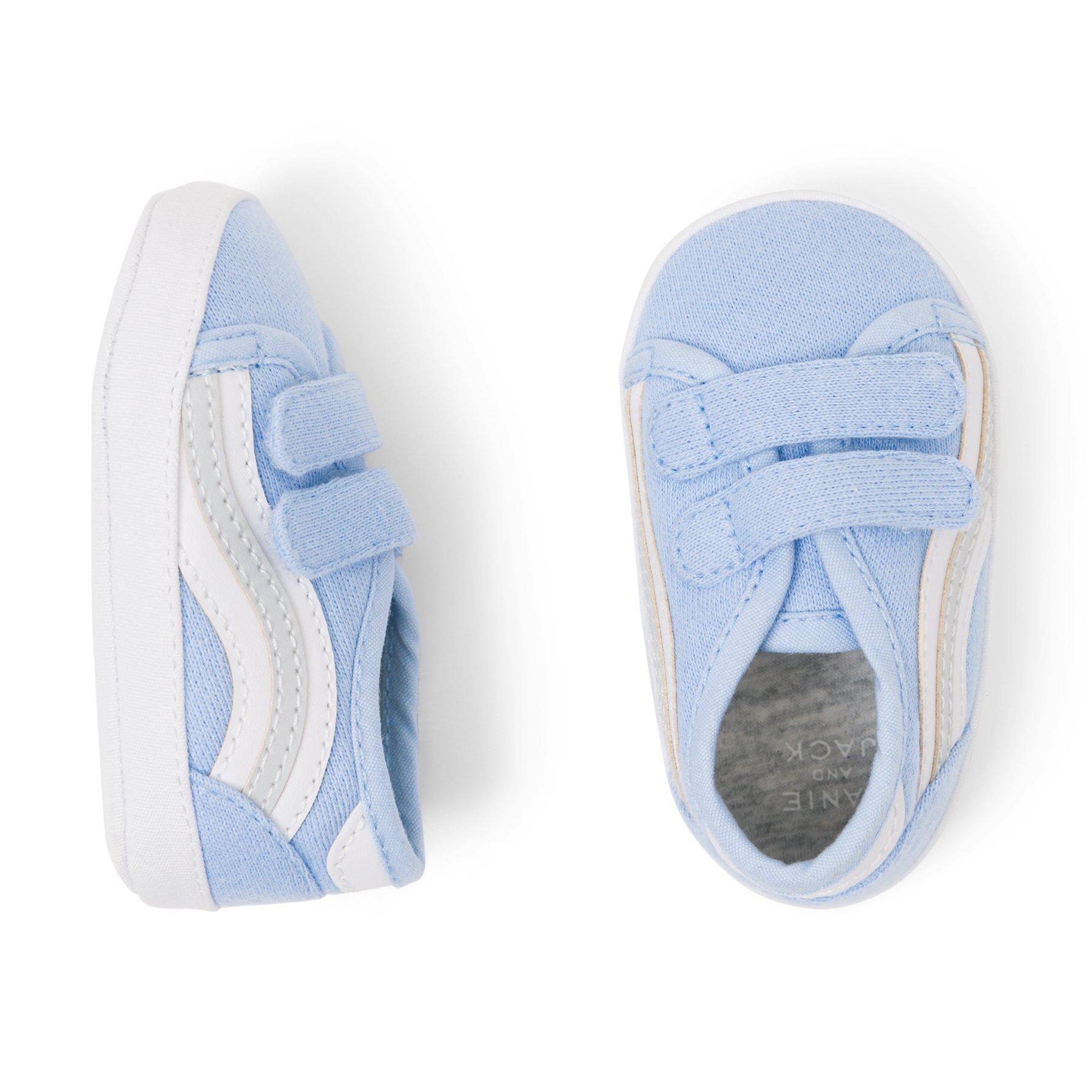Striped Sneaker Crib Shoe  image number 0