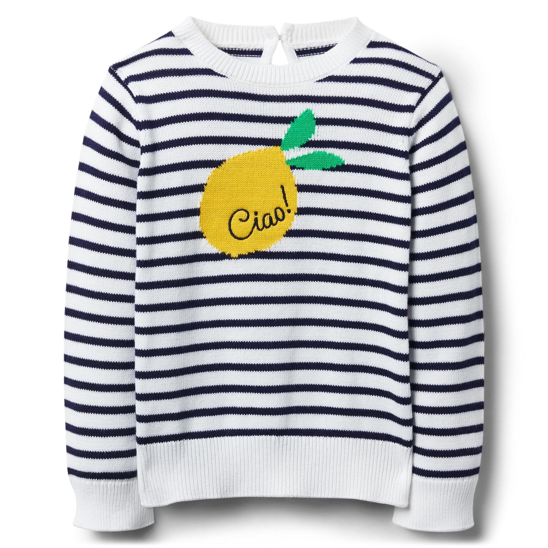 Striped Lemon Sweater  image number 0
