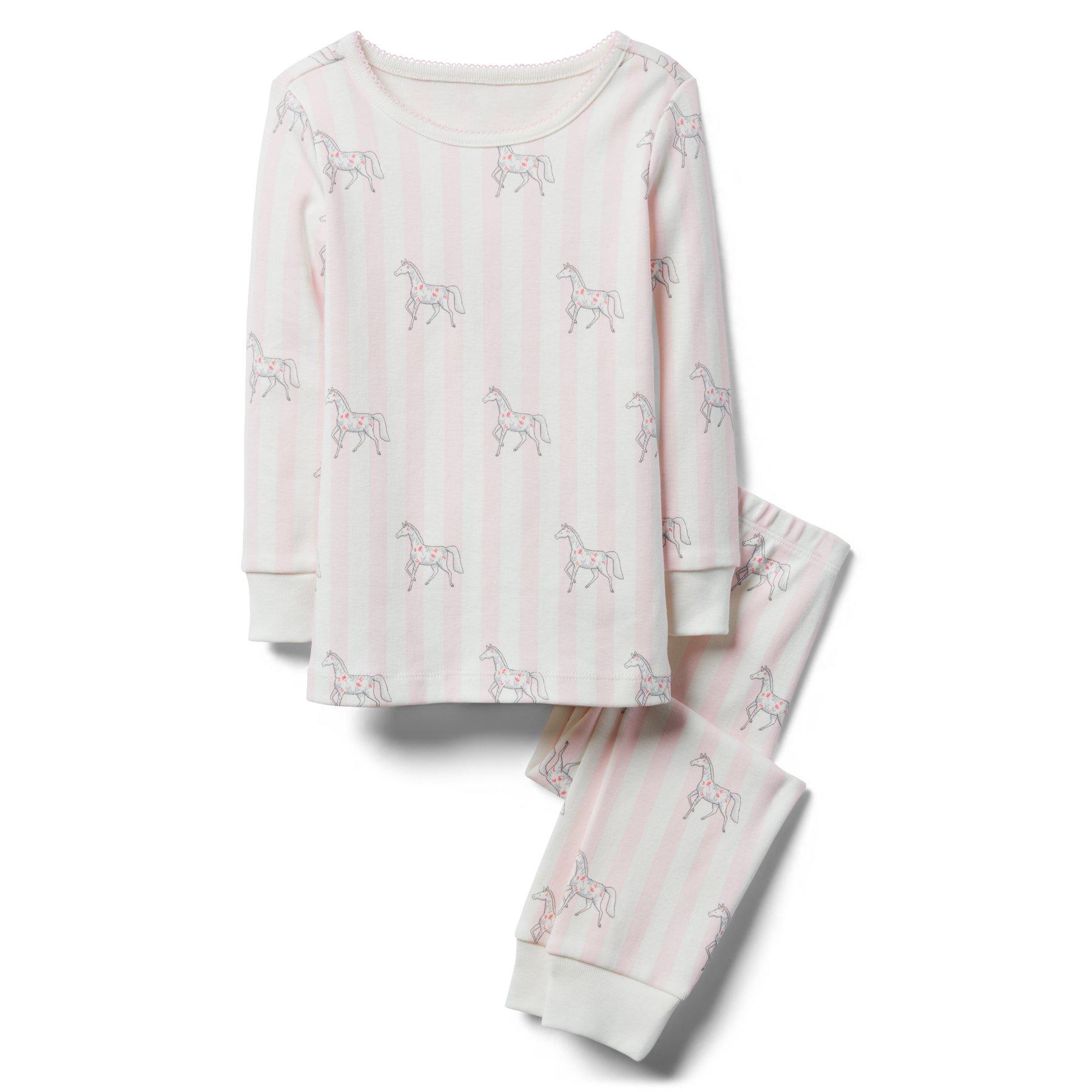 Horse Print Pajama Set  image number 0