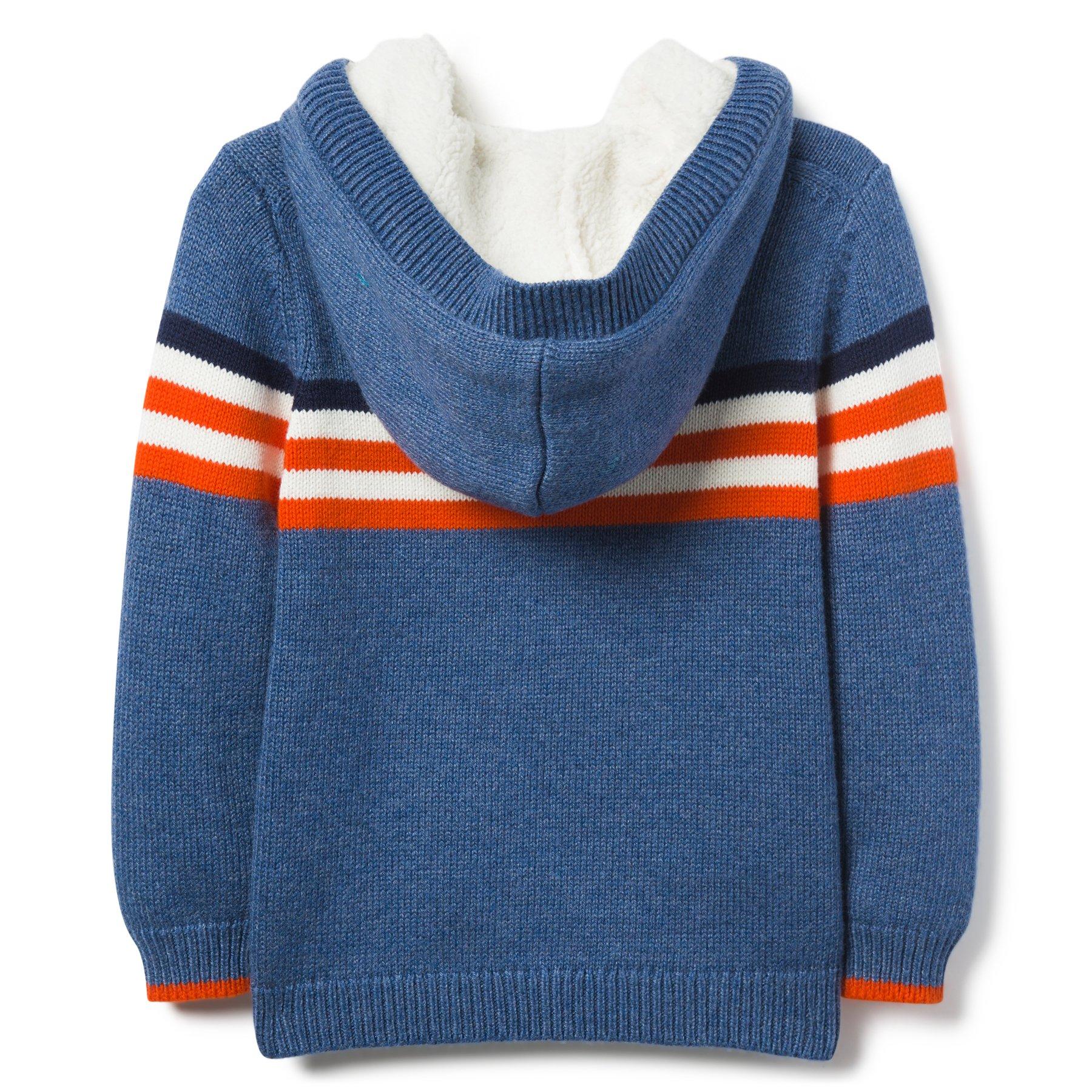 Sherpa Lined Hooded Pullover  image number 1