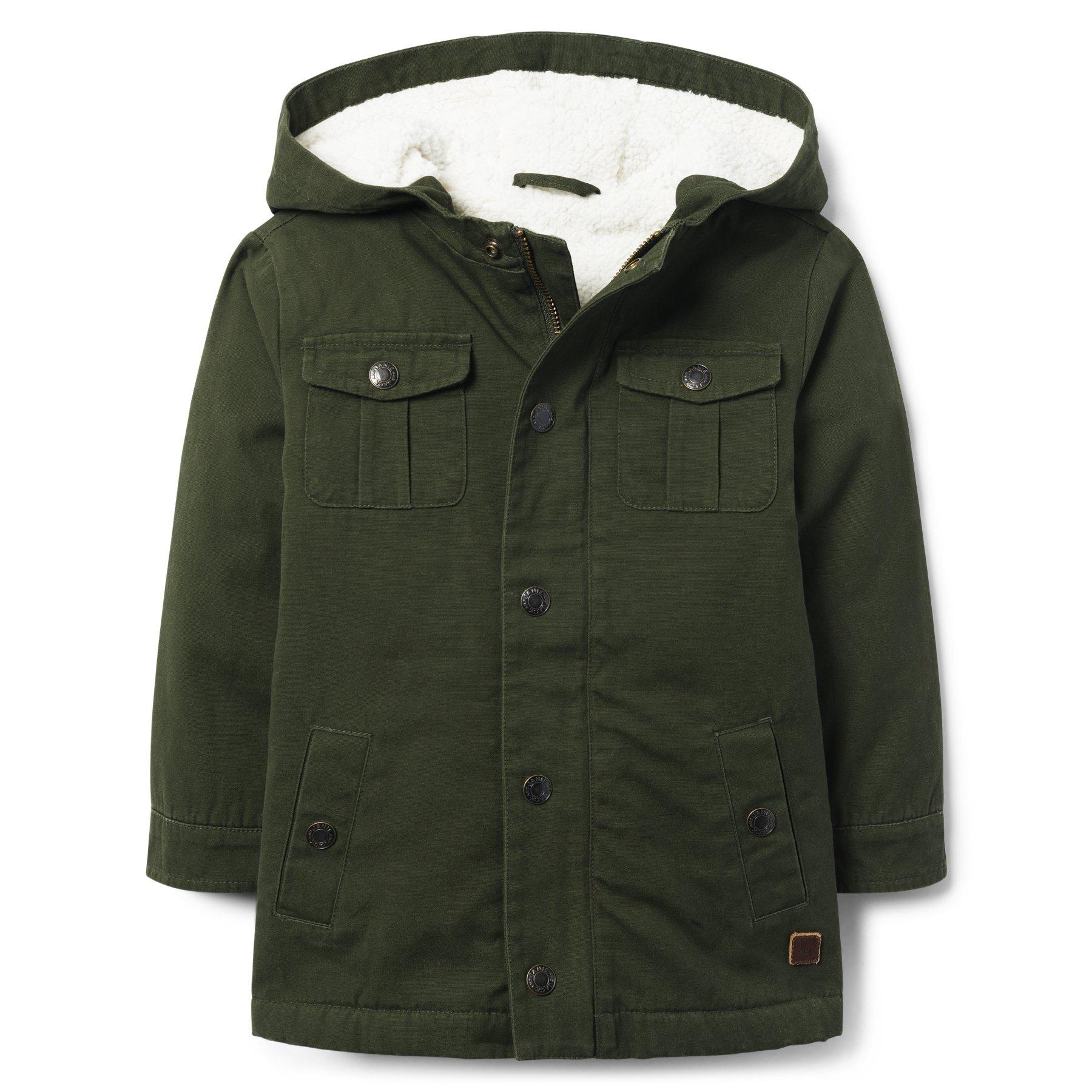 Sherpa Lined Hooded Jacket image number 0