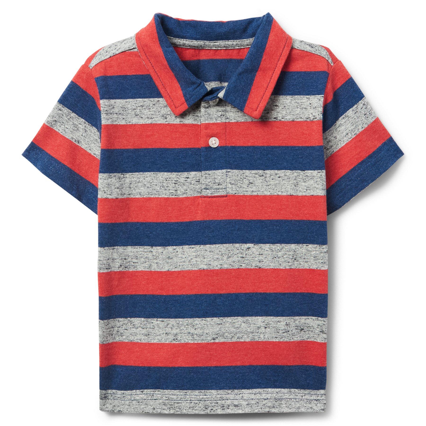 Striped Polo image number 0