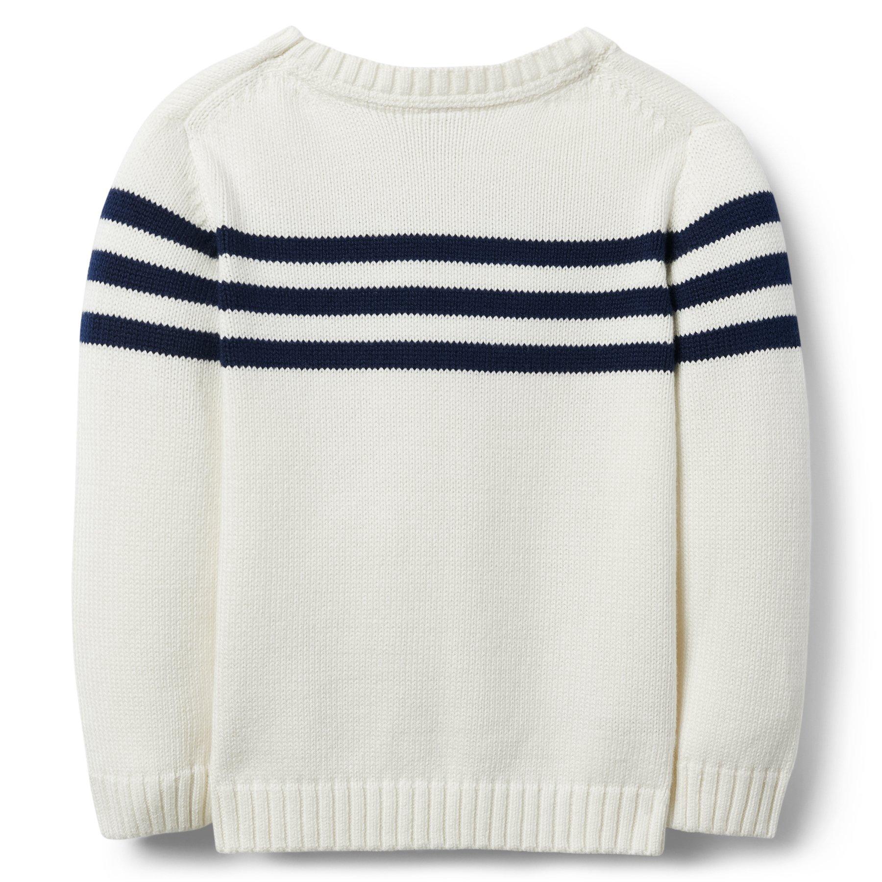 Striped Anchor Pullover  image number 1