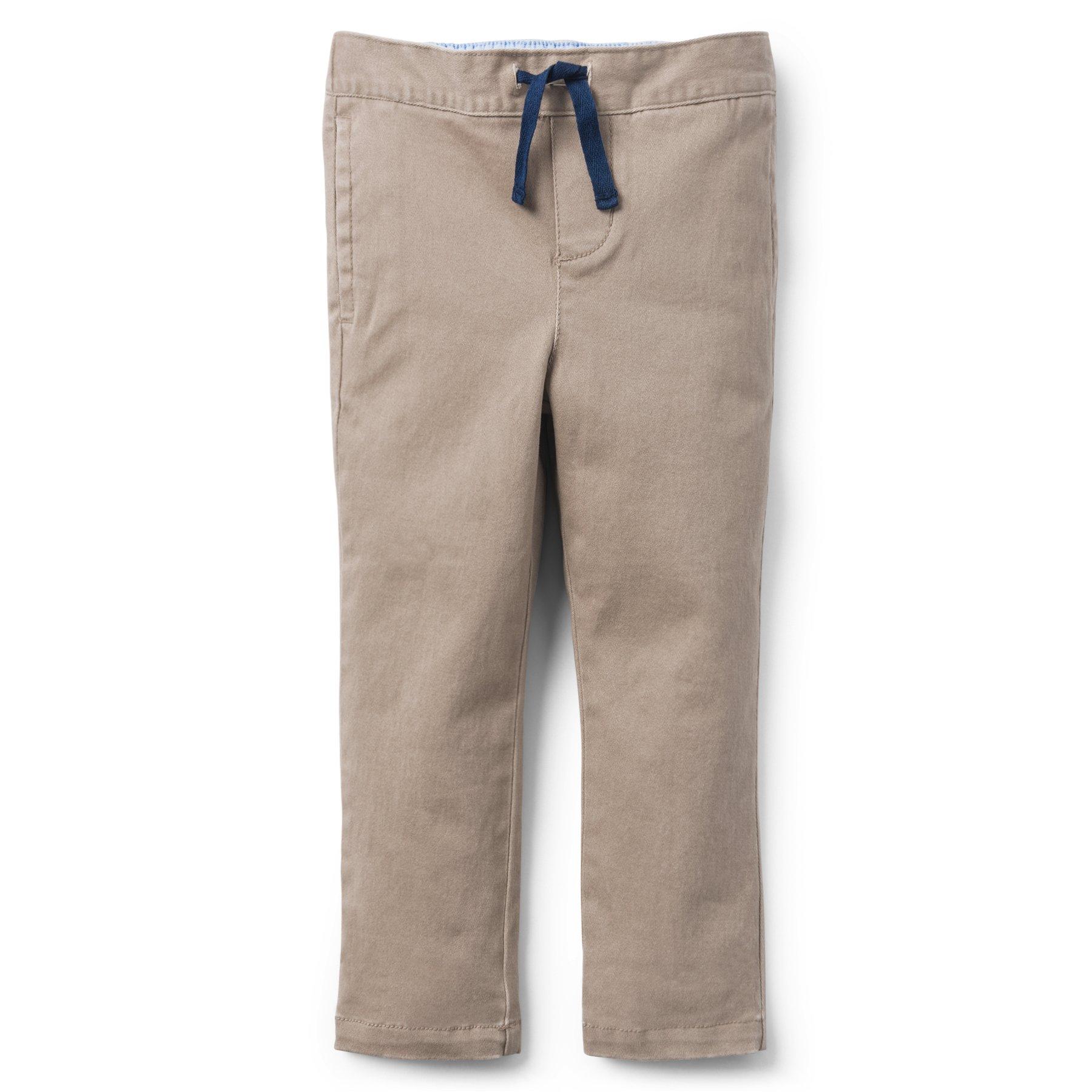 Pull-On Stretch Twill Pant