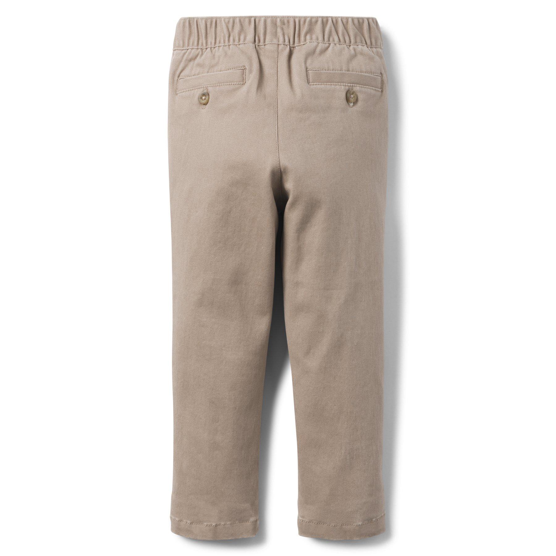 Pull-On Stretch Twill Pant image number 1
