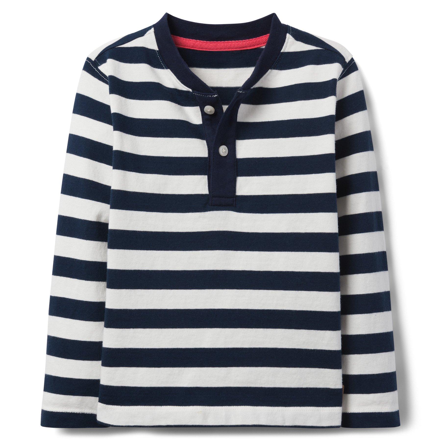 Striped Henley image number 0