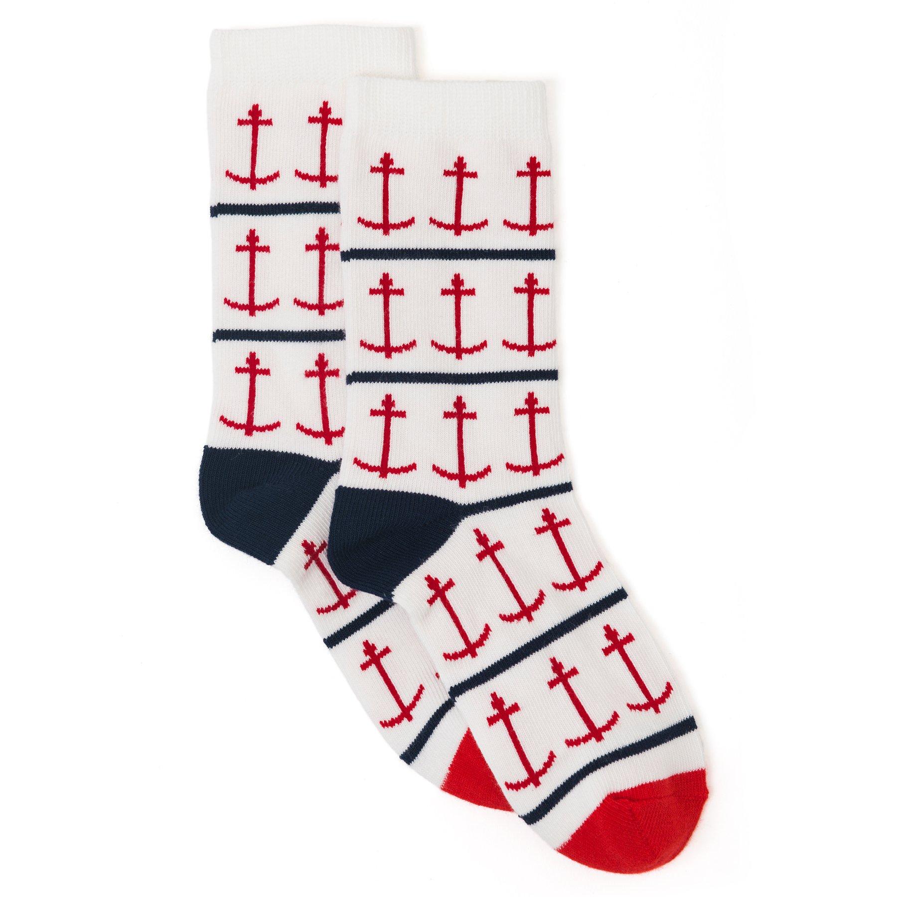 Anchor Tall Sock image number 0