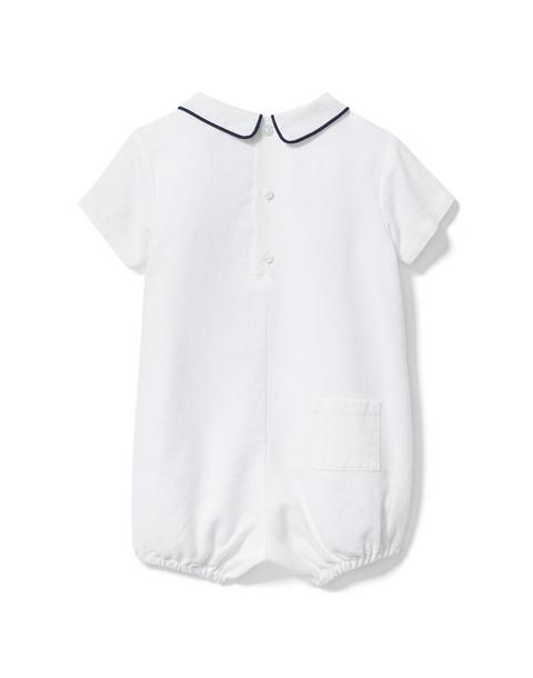 Linen Collared One-Piece