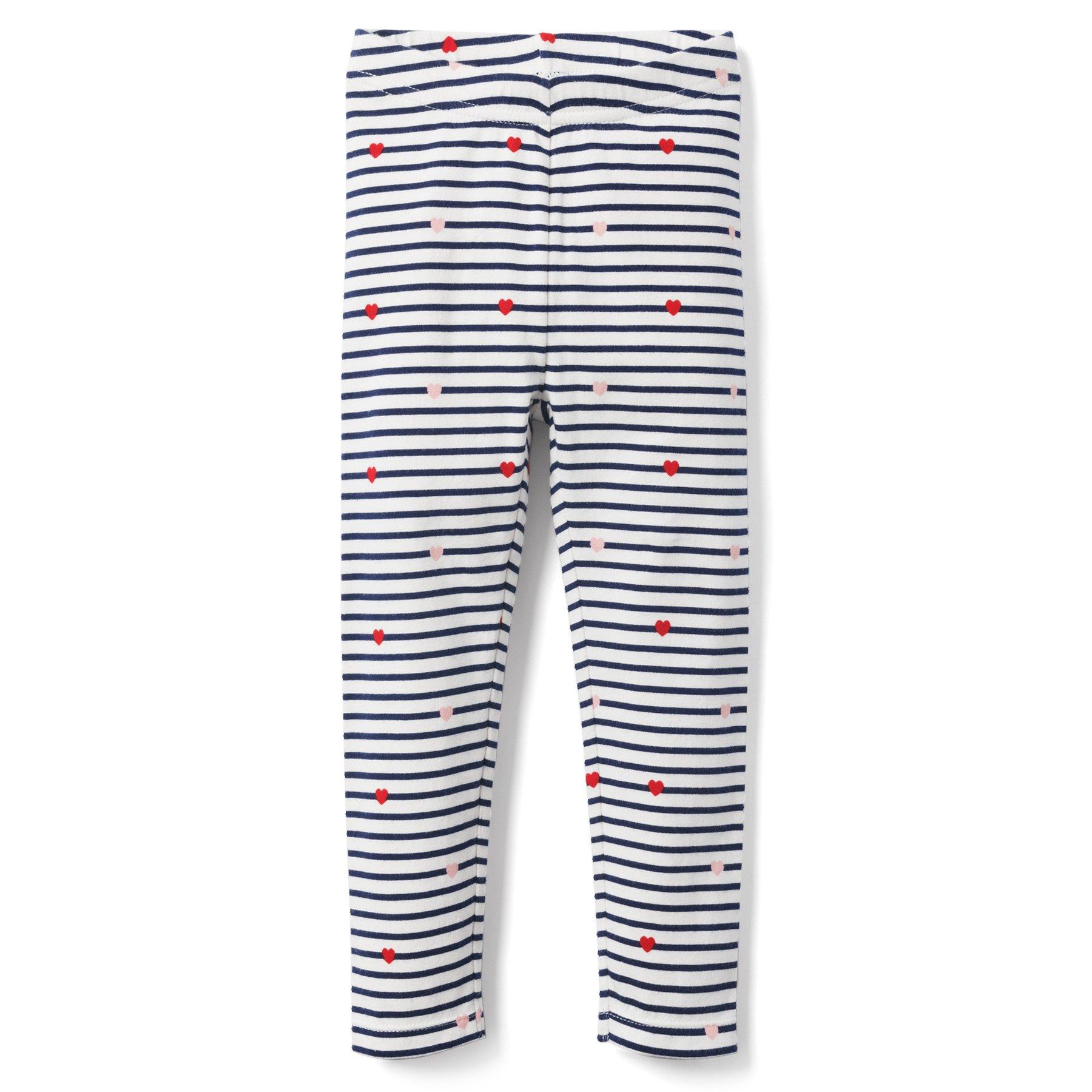 Striped Heart Legging image number 0