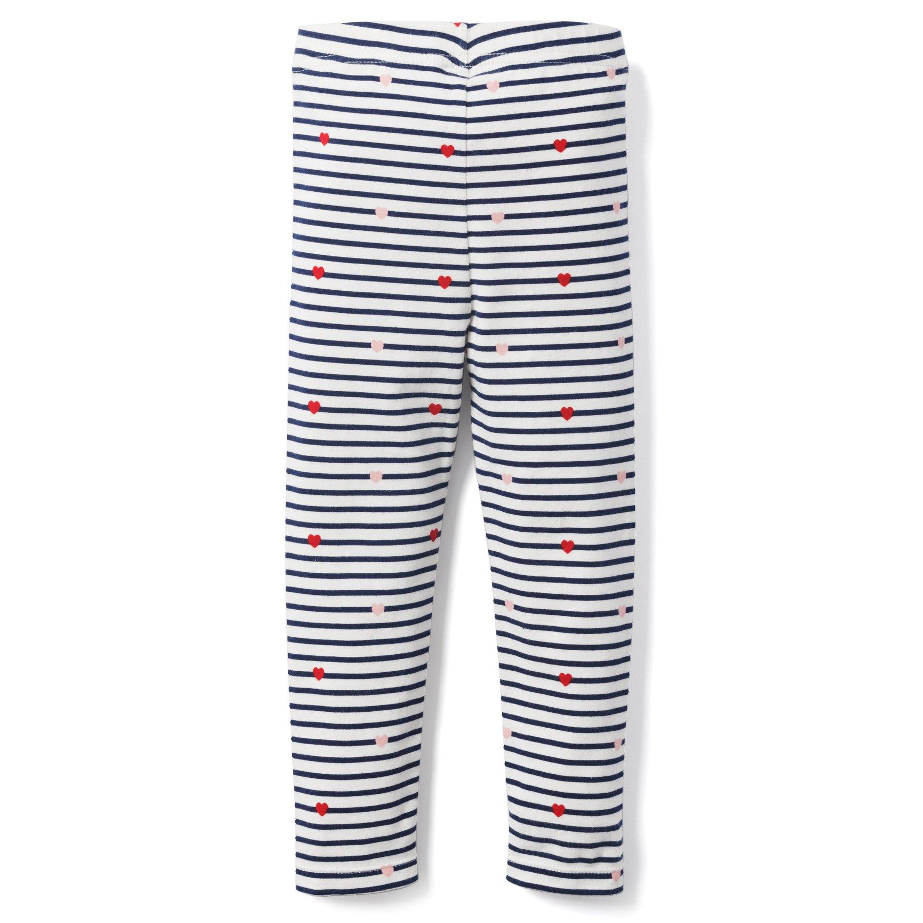 Striped Heart Legging image number 1