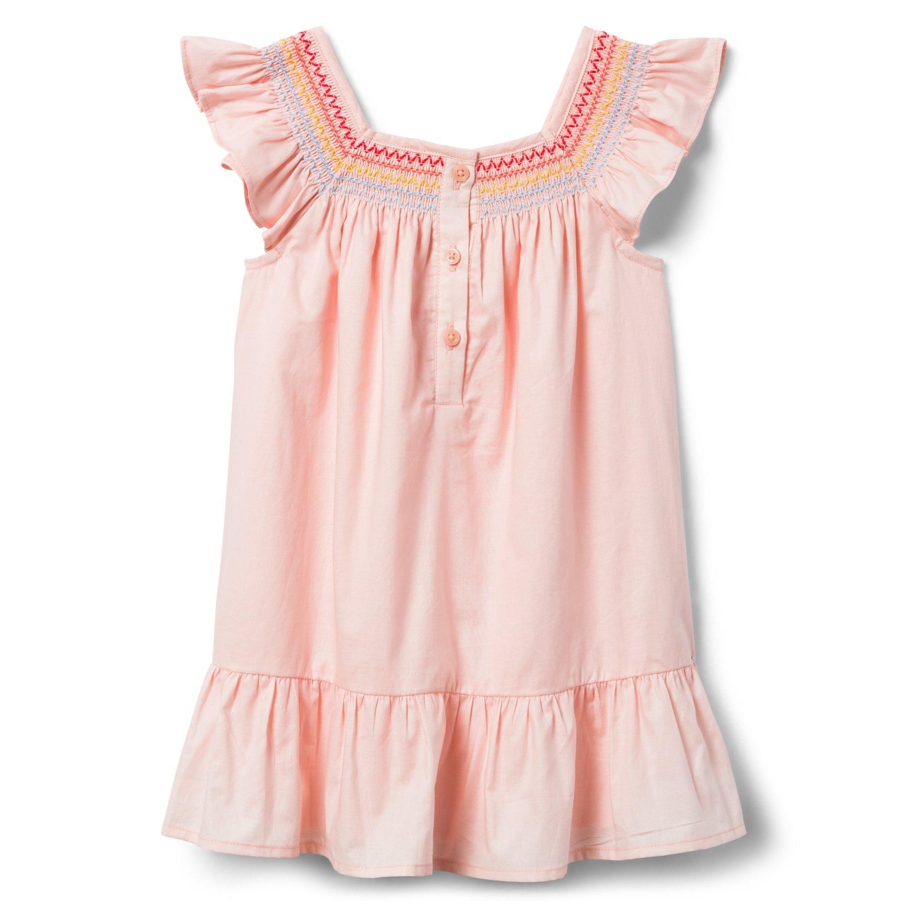 AERIN Smocked Dress  image number 1