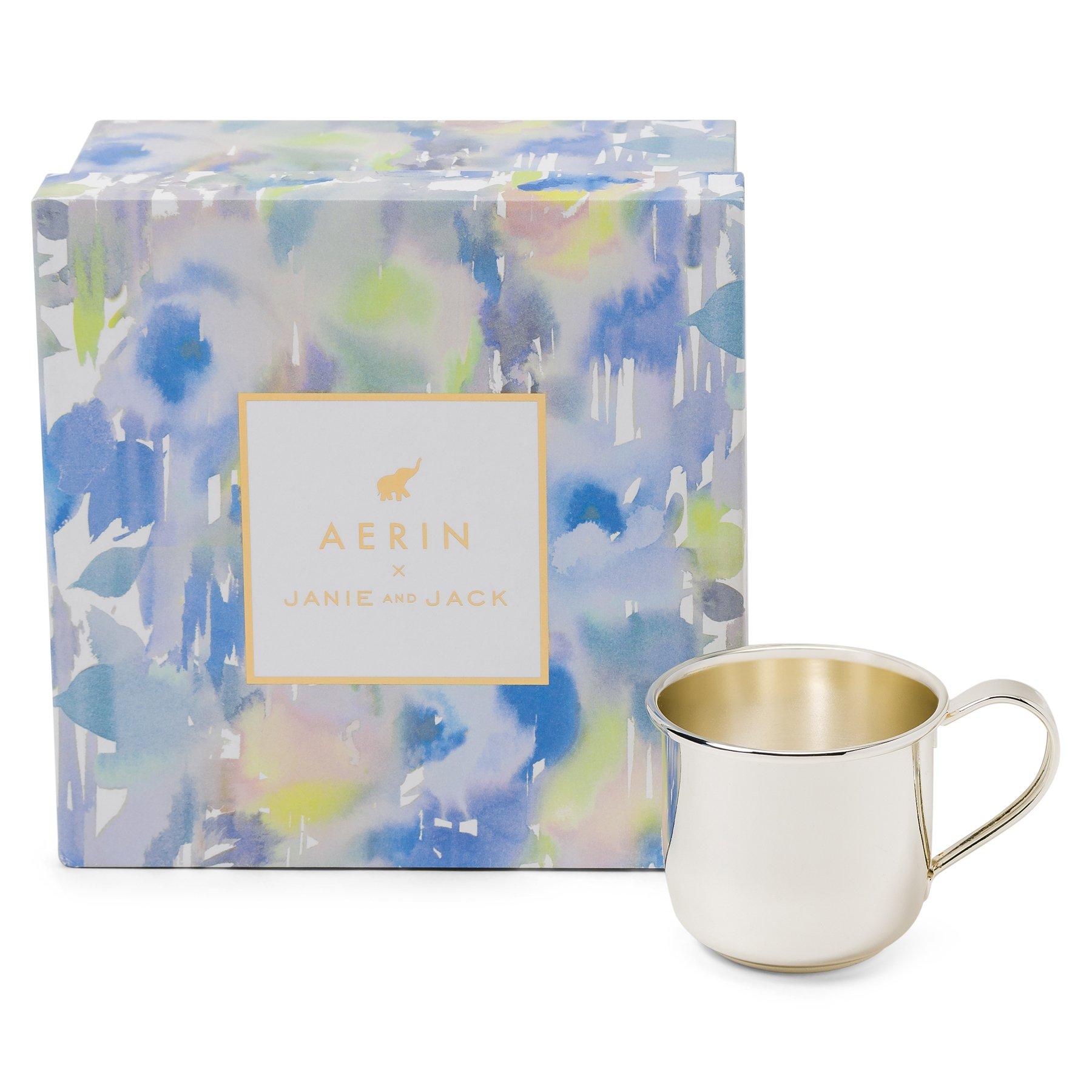 Newborn Silver AERIN Metallic Cup by Janie and Jack