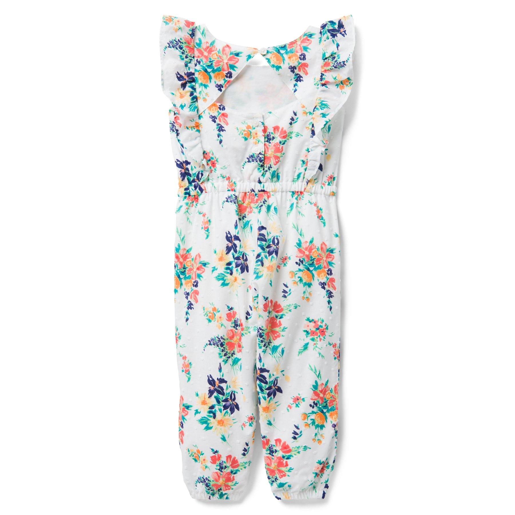 Floral Ruffle Jumpsuit image number 1