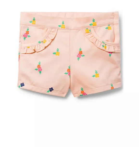 Floral Ruffle Short image number 0