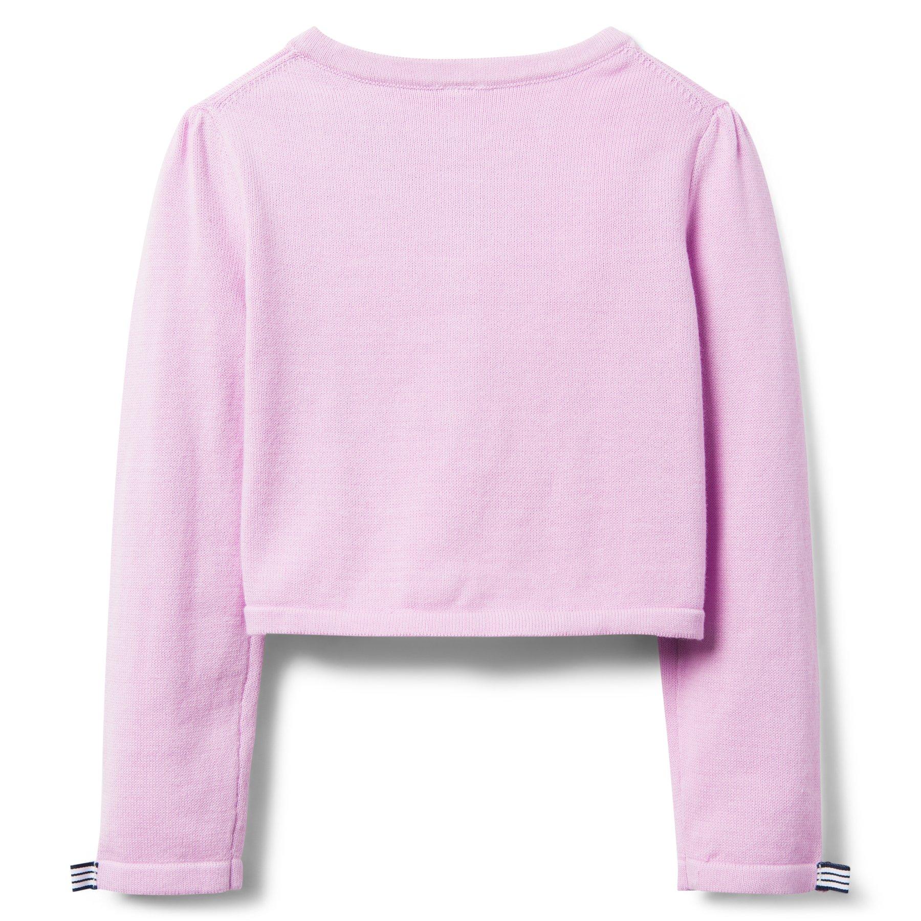 Bow Cuff Cropped Cardigan image number 1