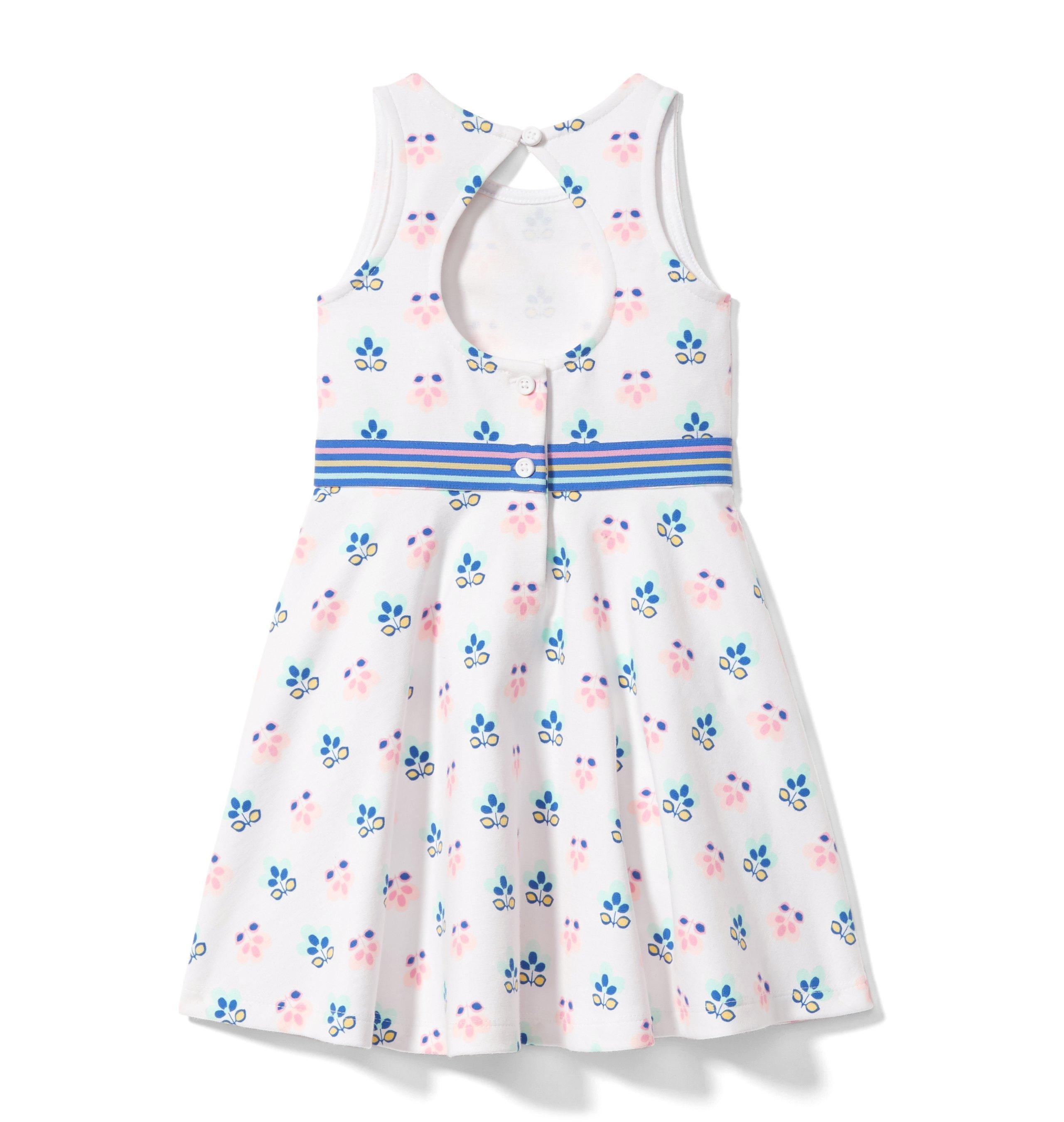 Petal Striped Ponte Dress image number 2
