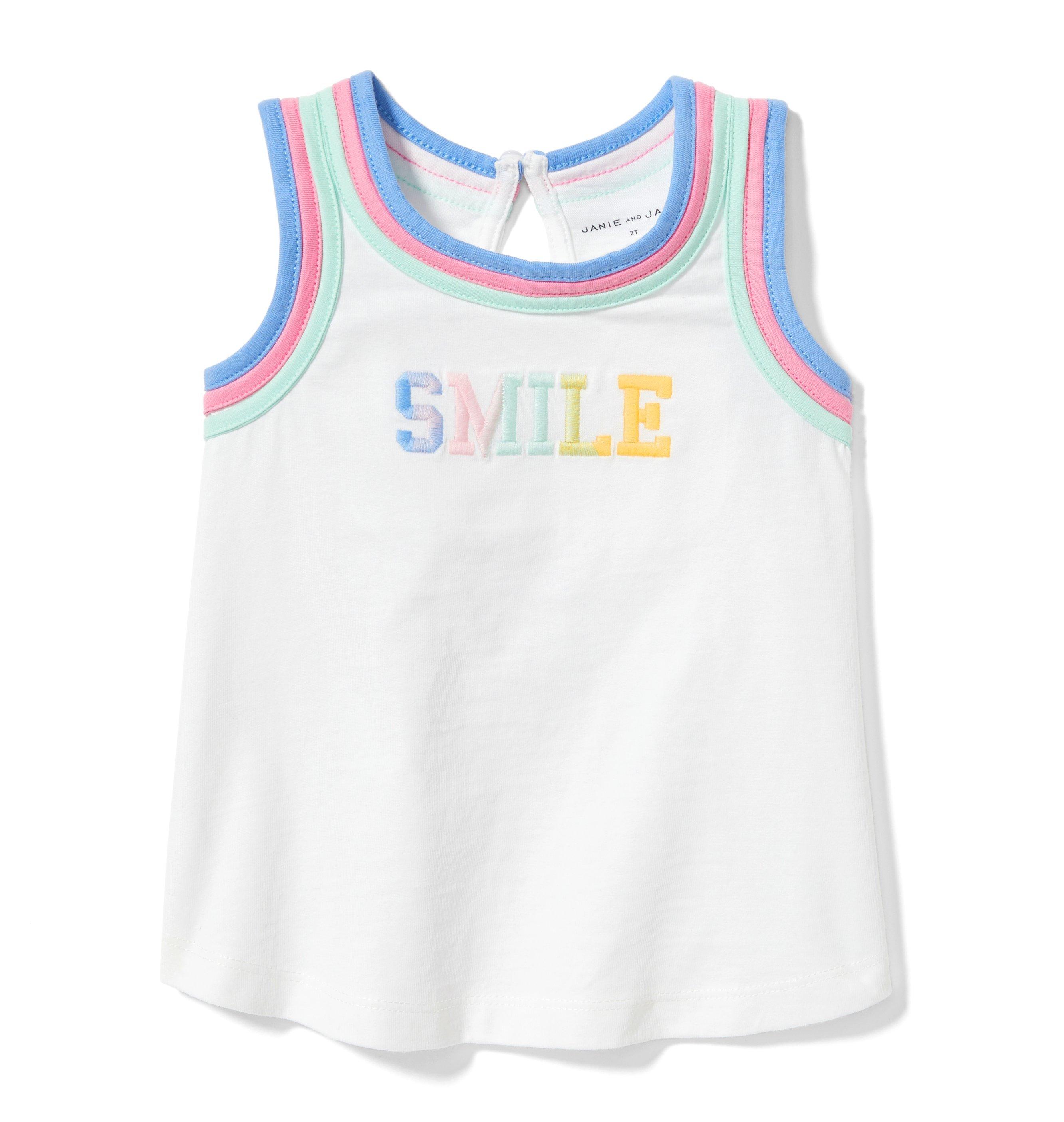 Smile Sleeveless Tee image number 0