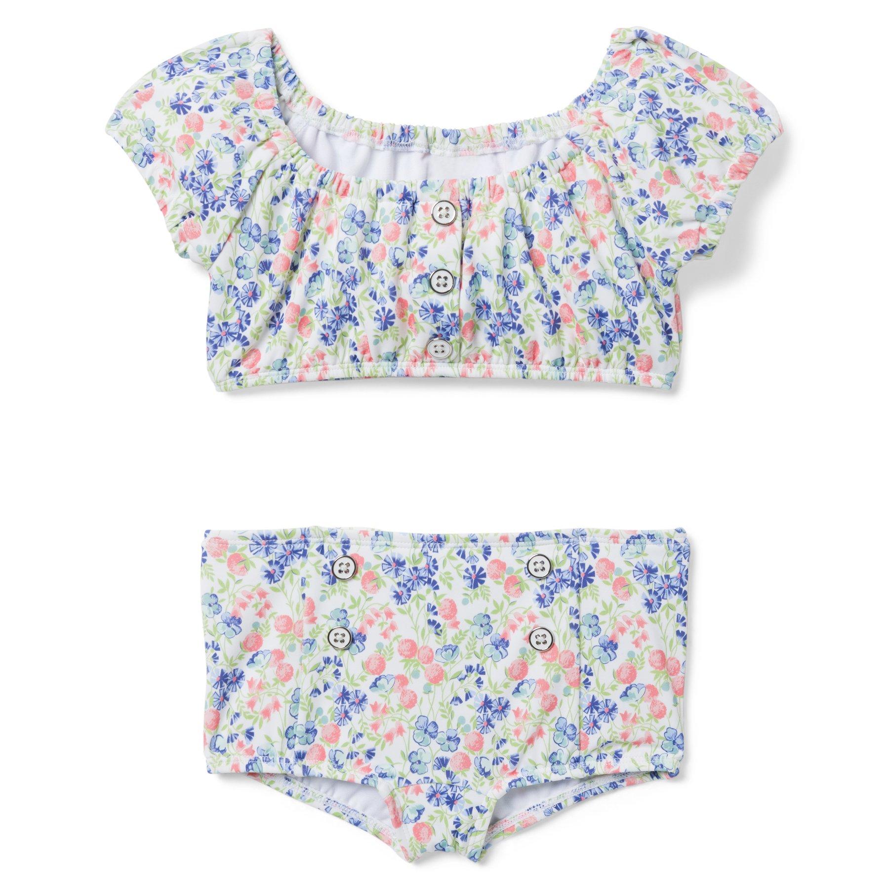 Ditsy Floral 2-Piece Swimsuit  image number 0