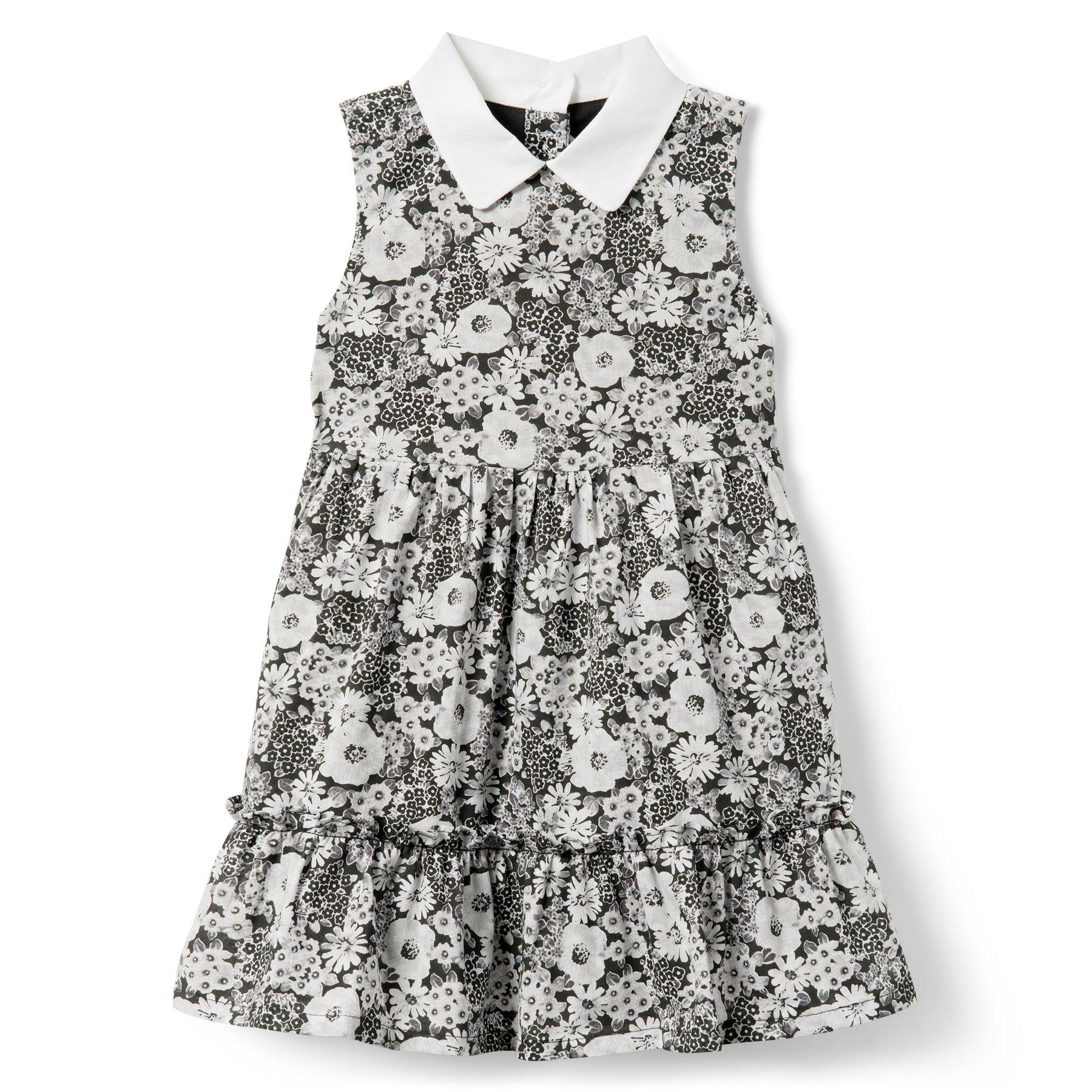 Peter Pan Collar Floral Dress image number 0
