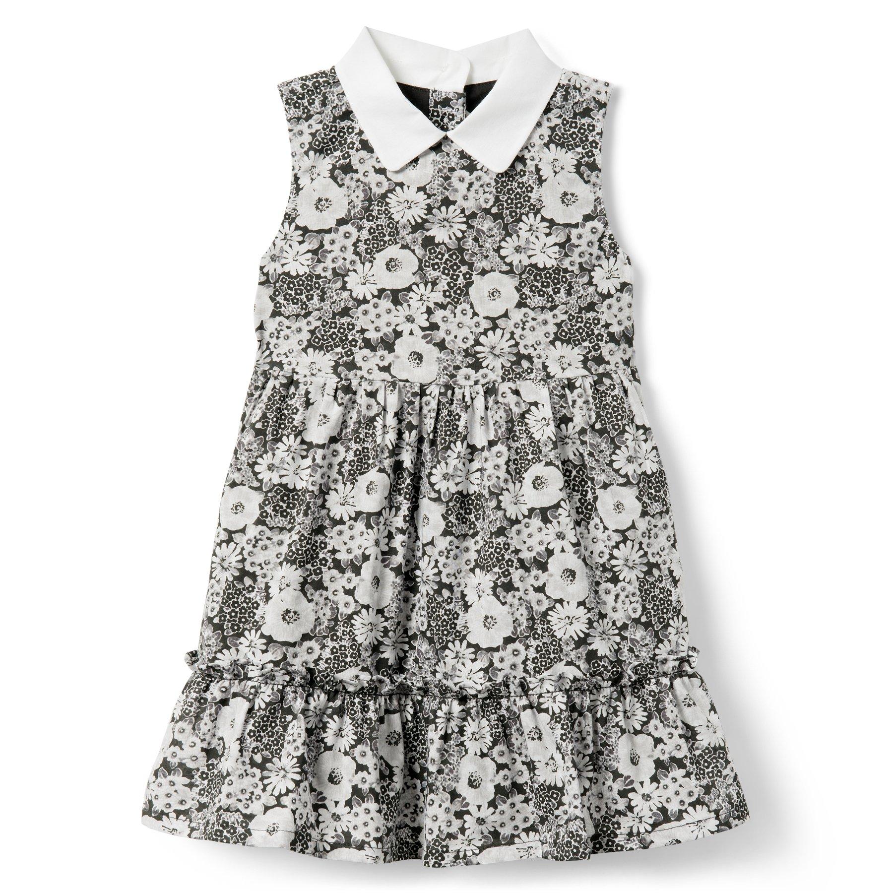 Peter Pan Collar Floral Dress