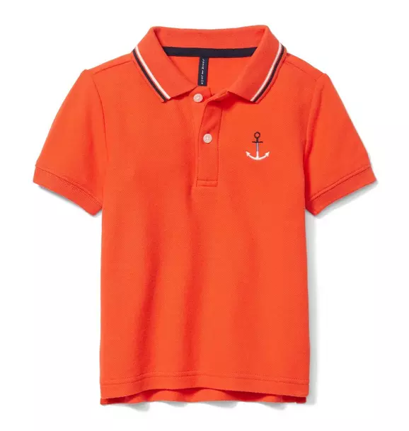 Embroidered Pique Polo image number 0