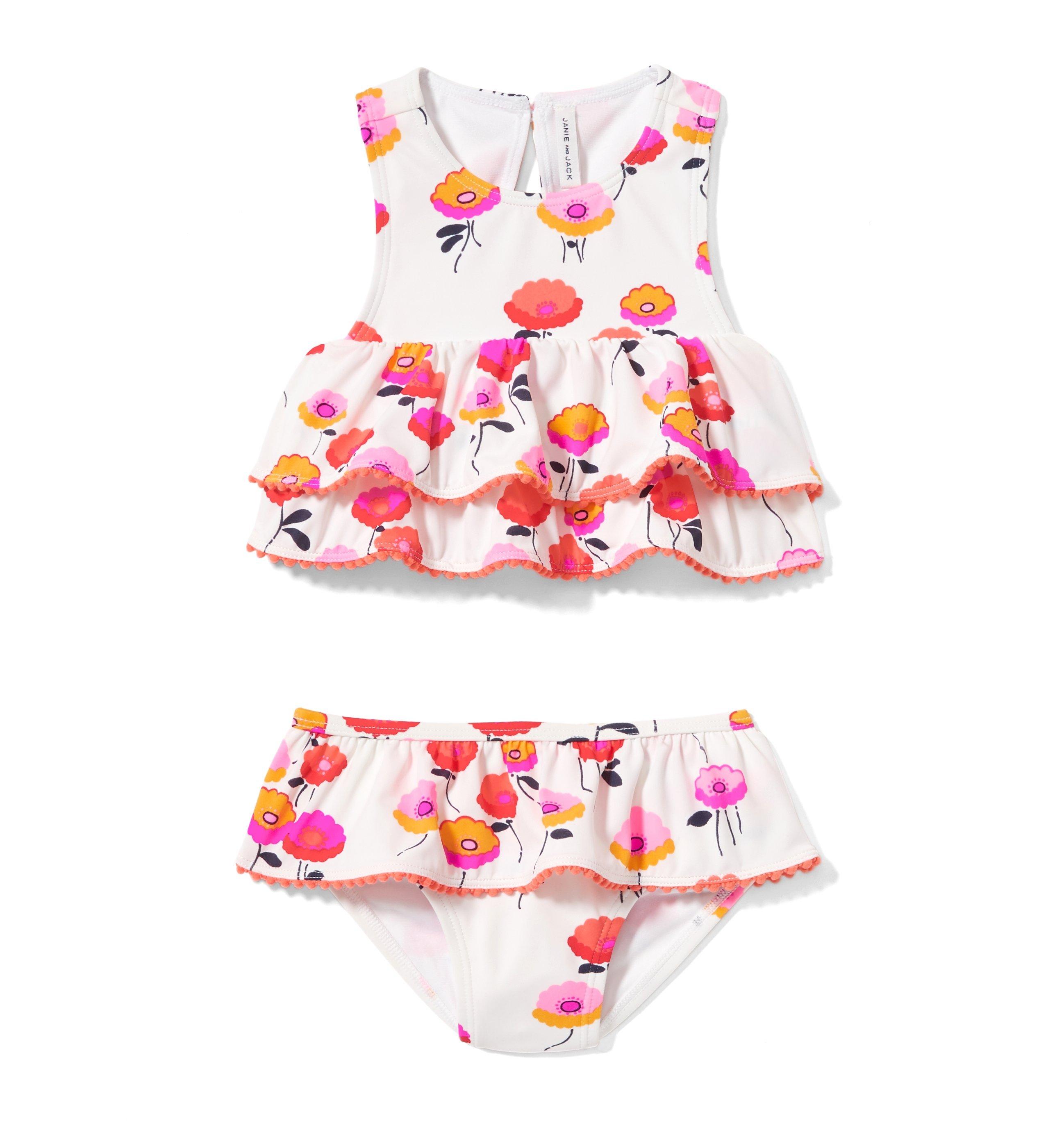 Poppy Ruffle 2-Piece Swimsuit image number 0
