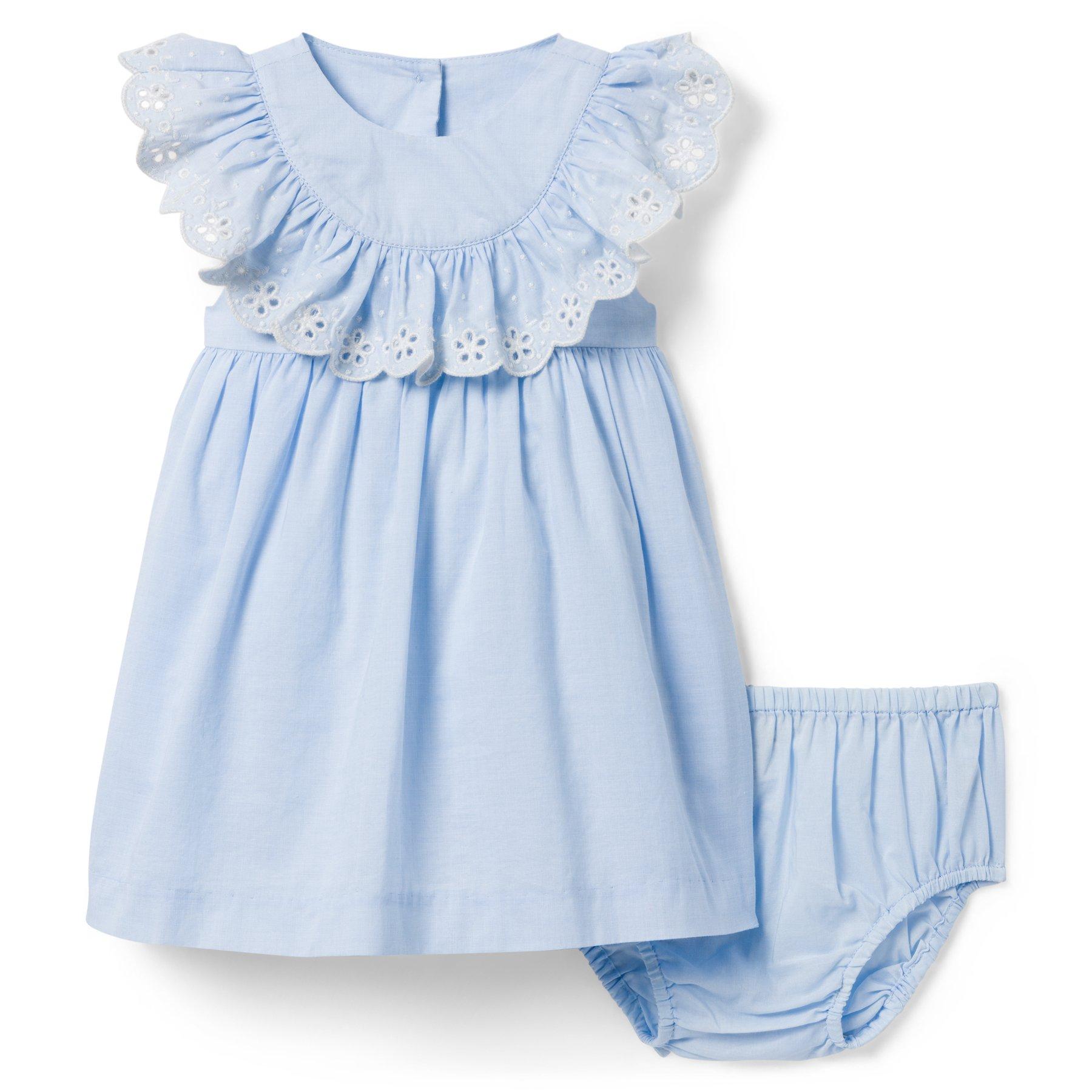 newborn eyelet dress