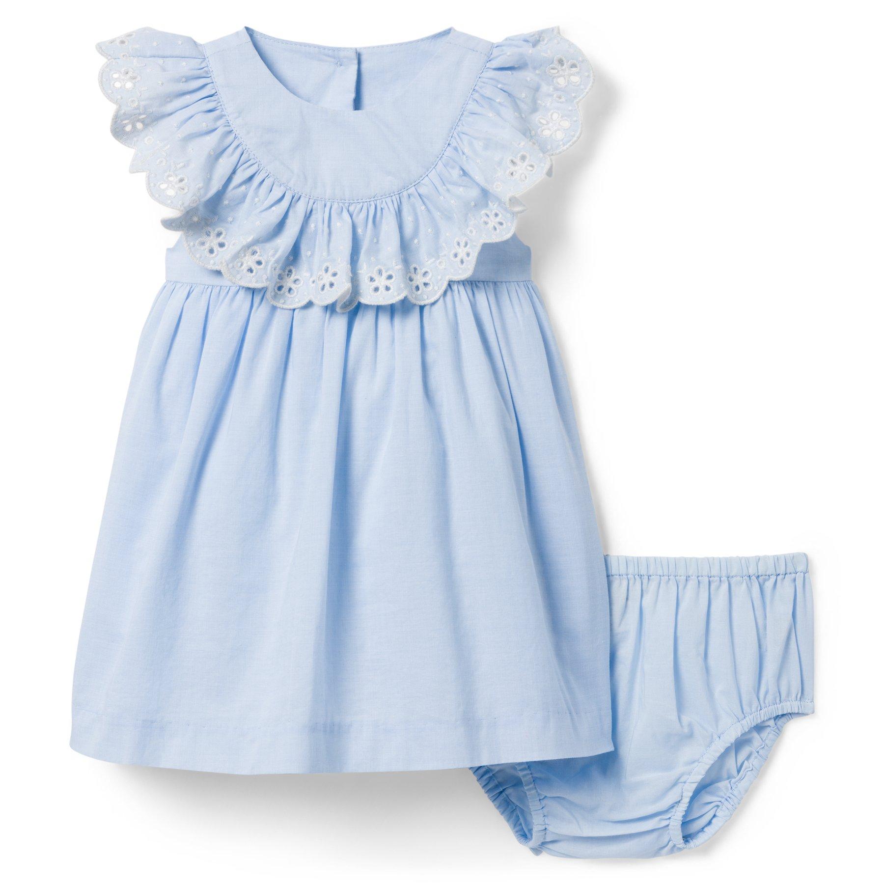 Eyelet Trim Dress  image number 0