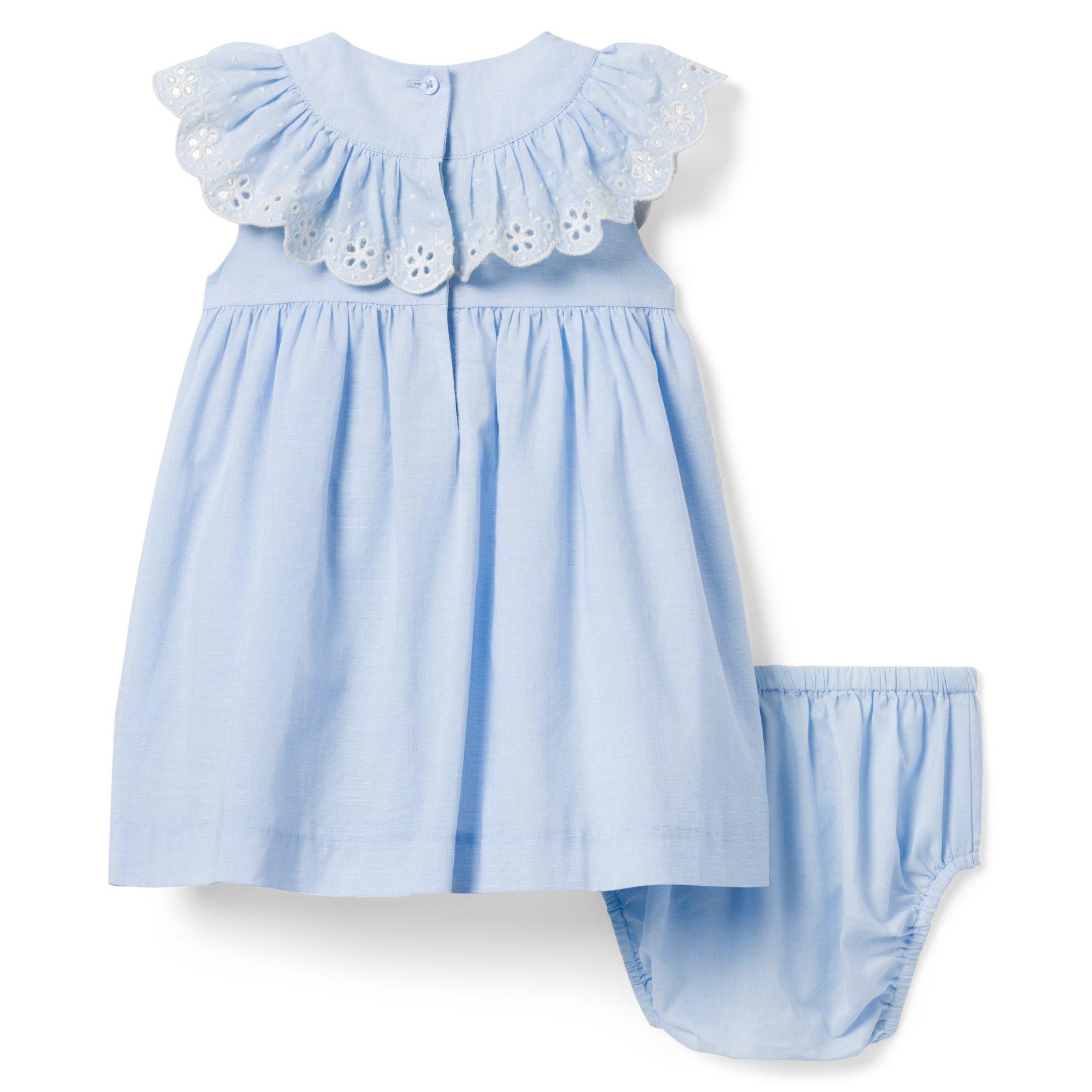 Eyelet Trim Dress  image number 1