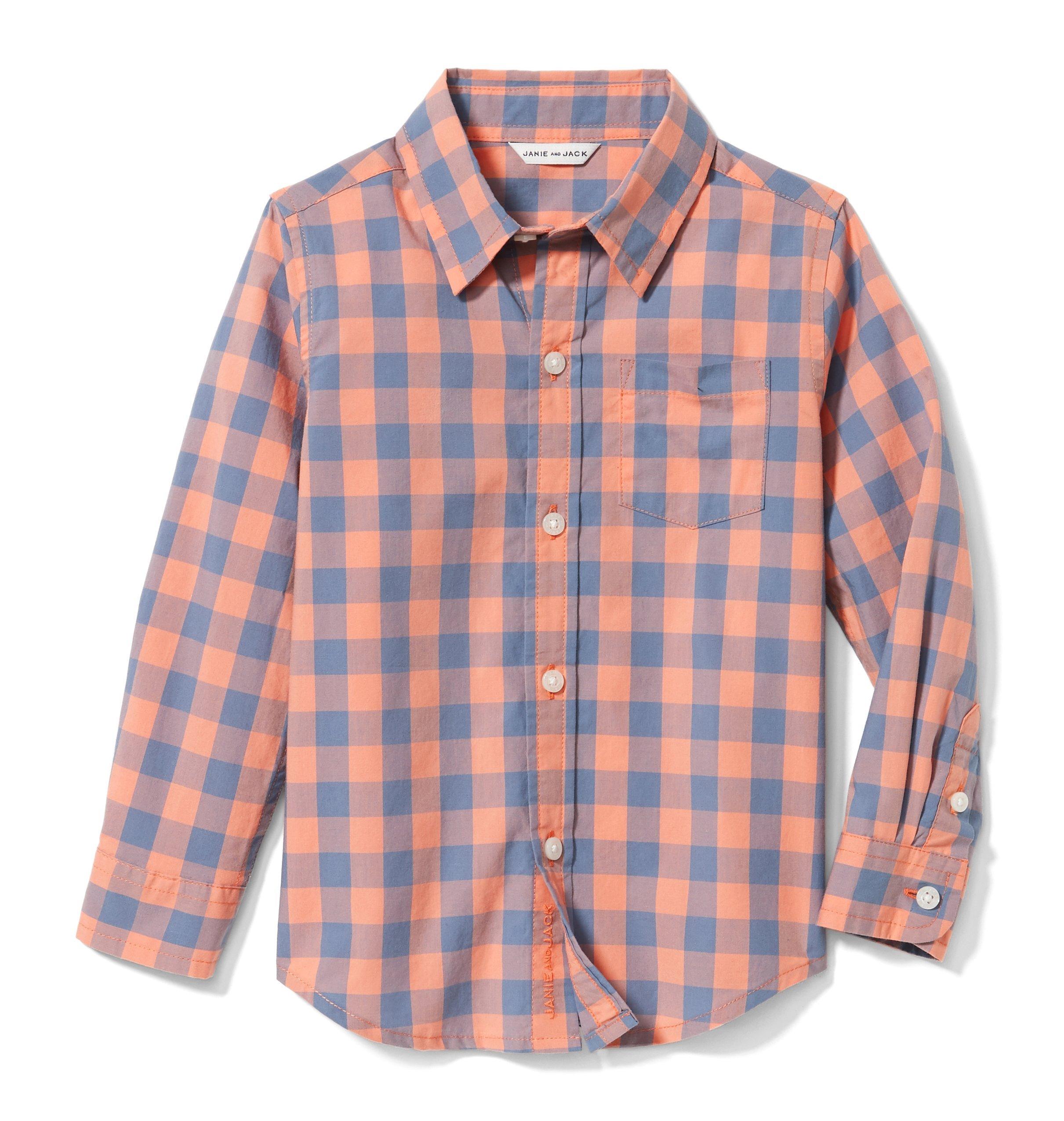 Gingham Poplin Shirt  image number 0