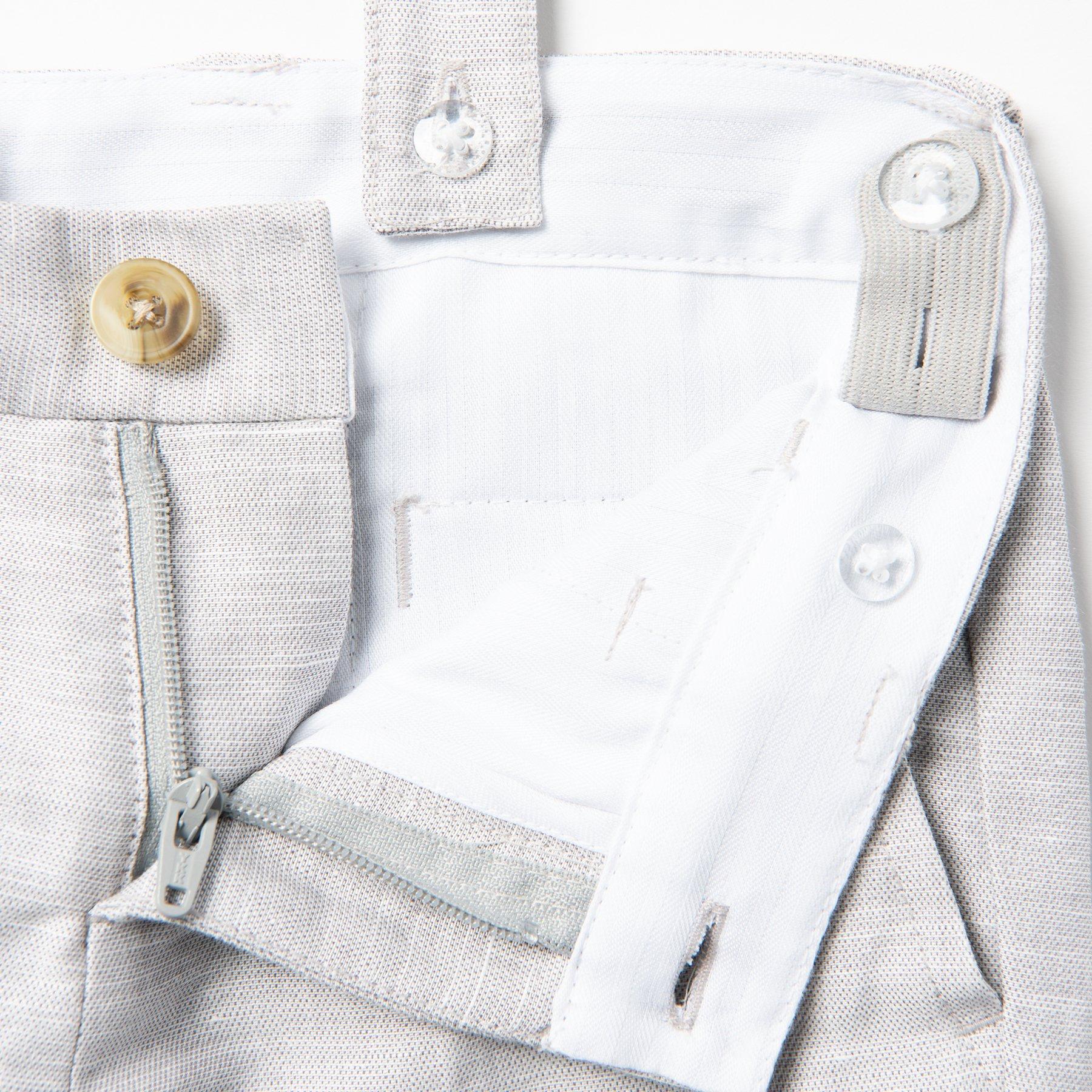 Linen Suspender Short  image number 2