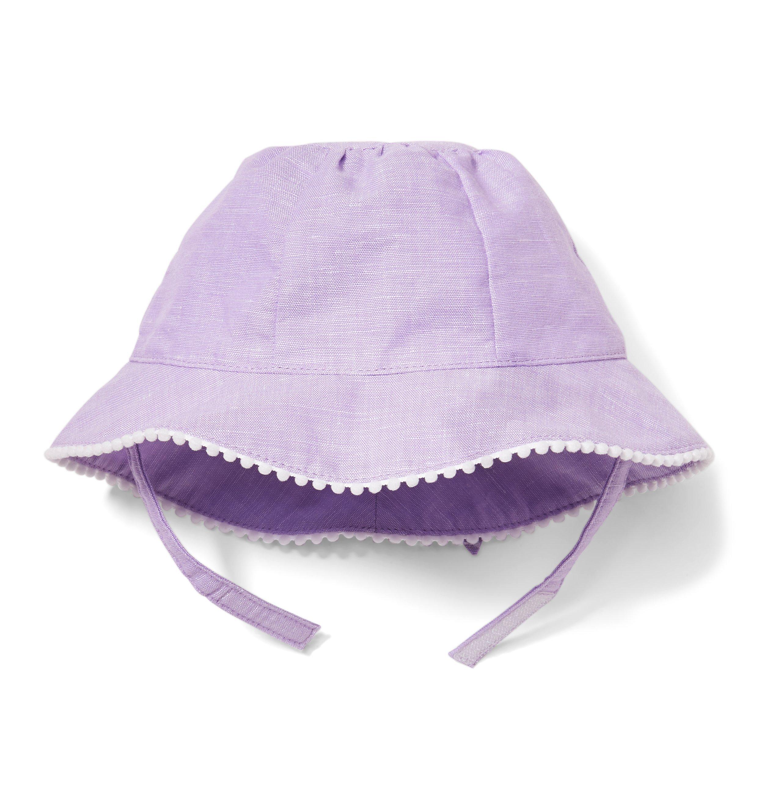 Linen Bow Sun Hat 