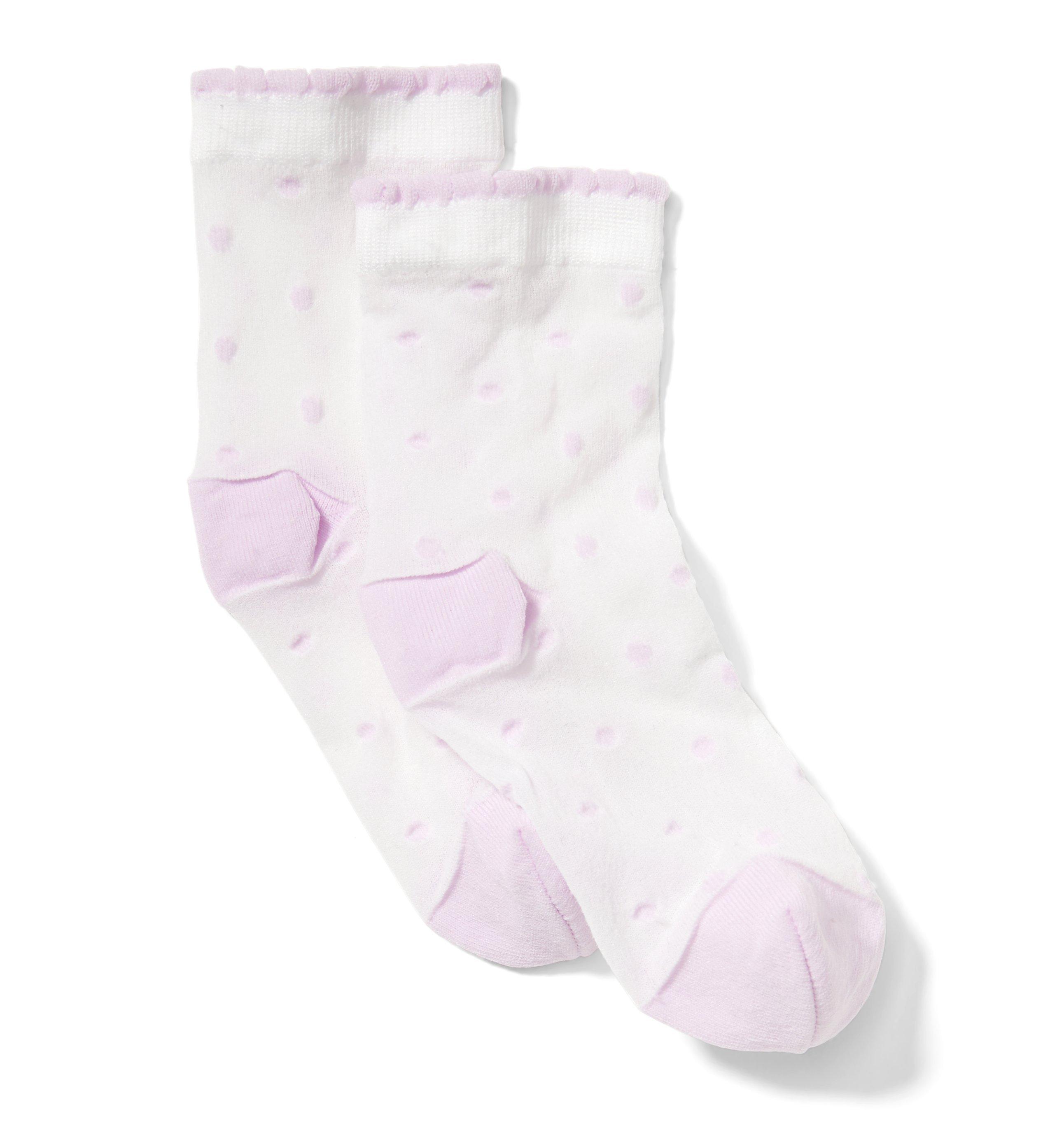 Sheer Dot Sock image number 0