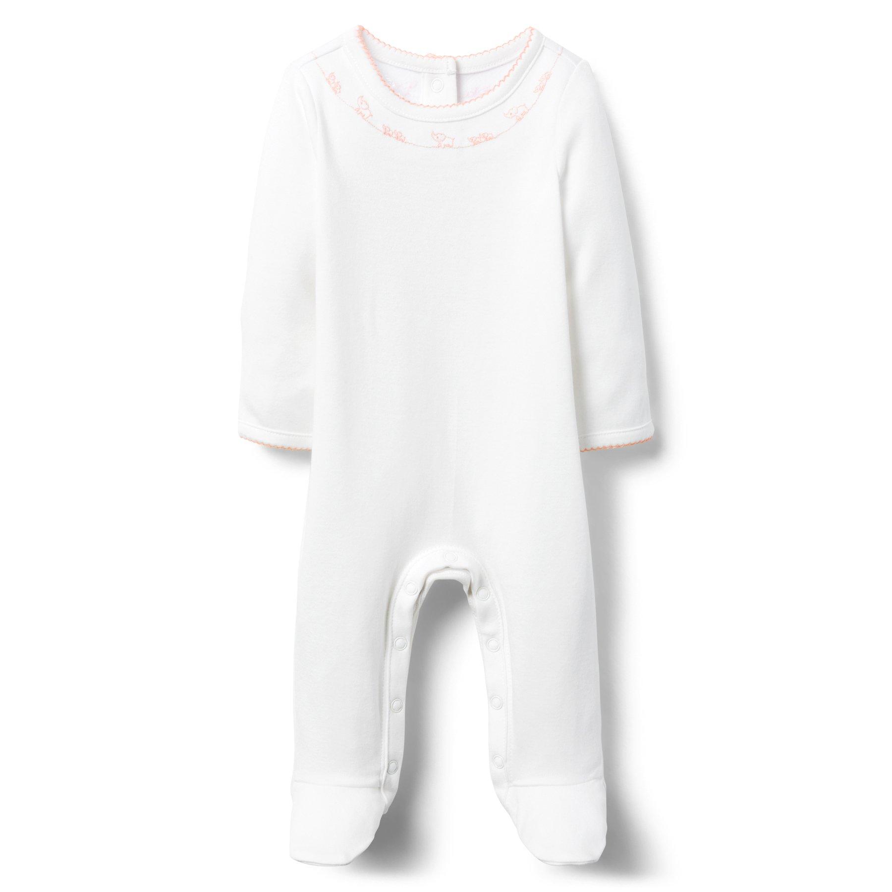 AERIN Embroidered Footed 1-Piece image number 1