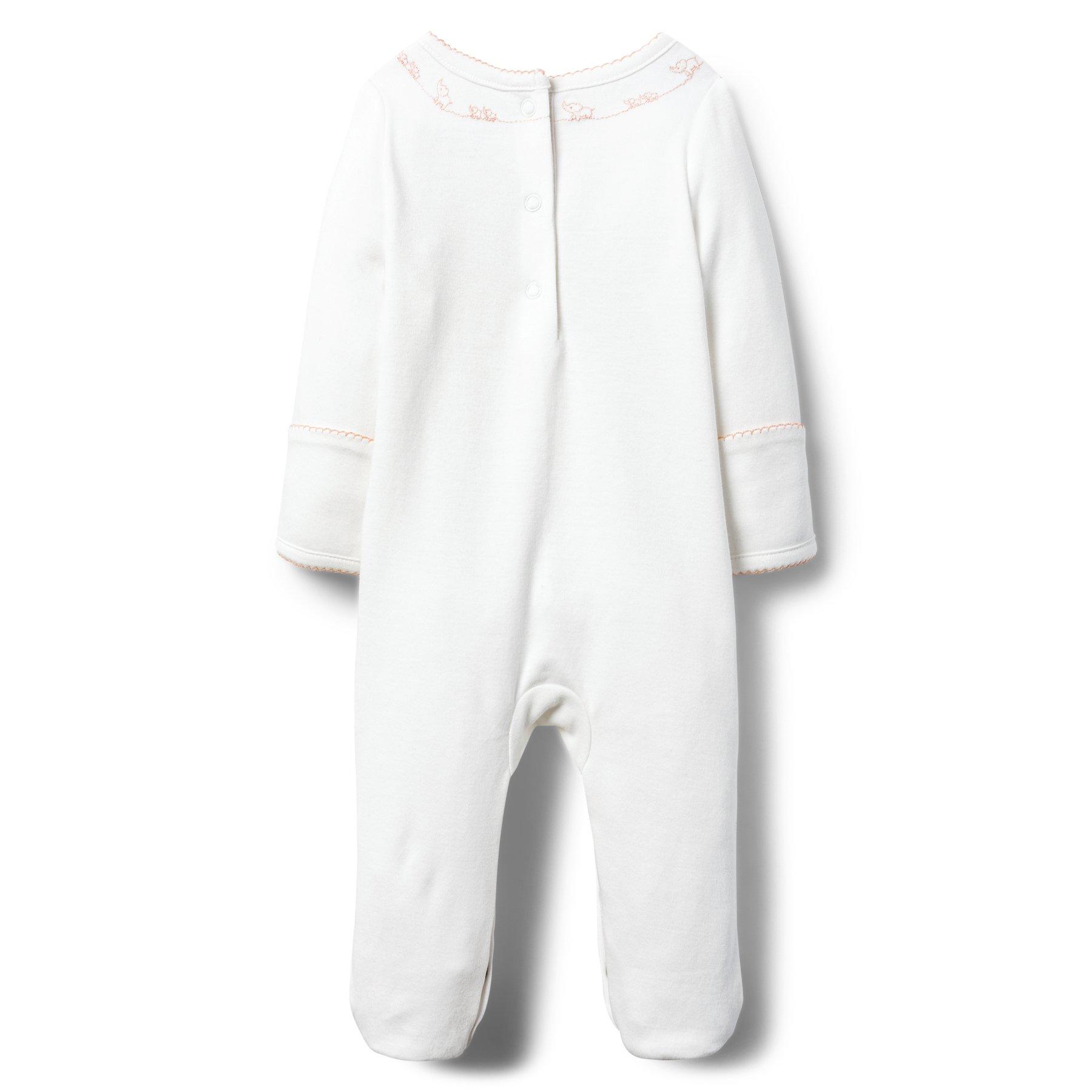 AERIN Embroidered Footed 1-Piece image number 2