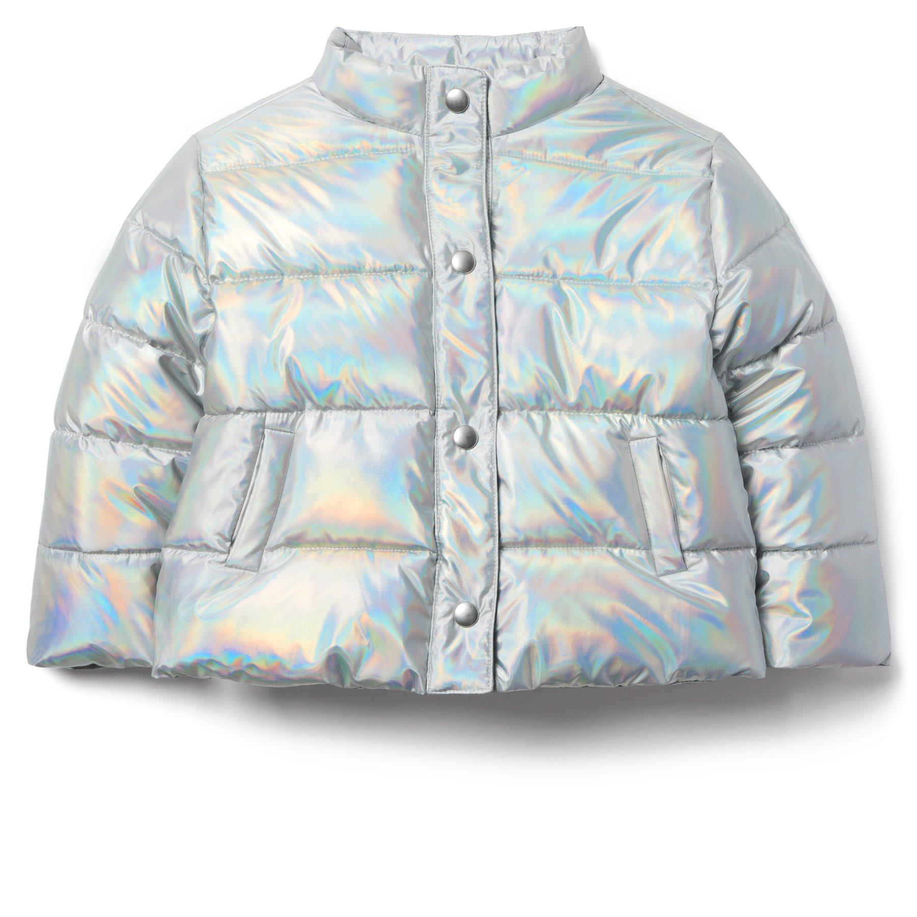 Juno Valentine Iridescent Puffer Jacket 