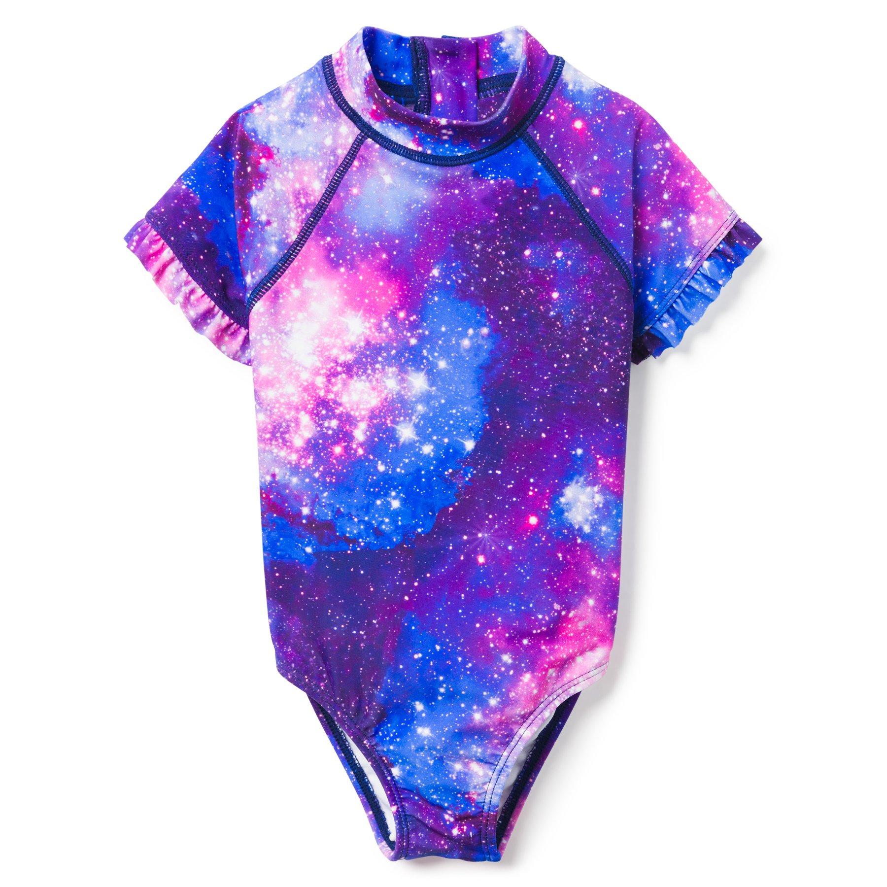 Girls galaxy swimsuit online