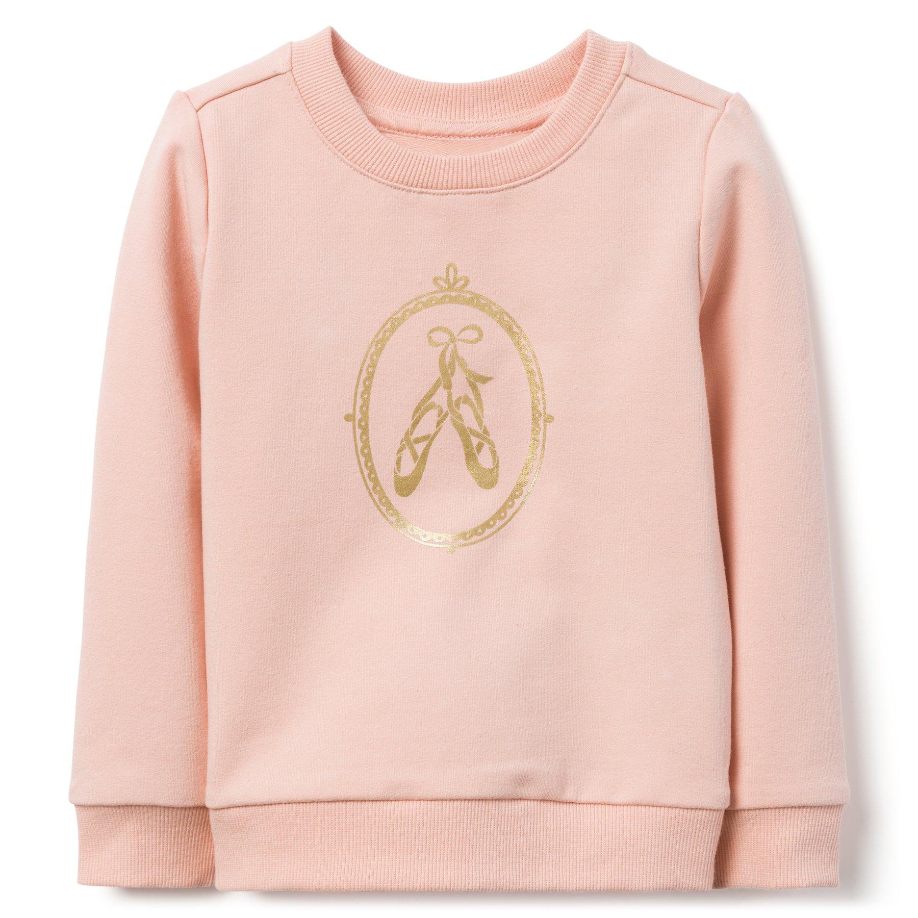 Juno Valentine Ballerina Slipper Sweatshirt image number 0