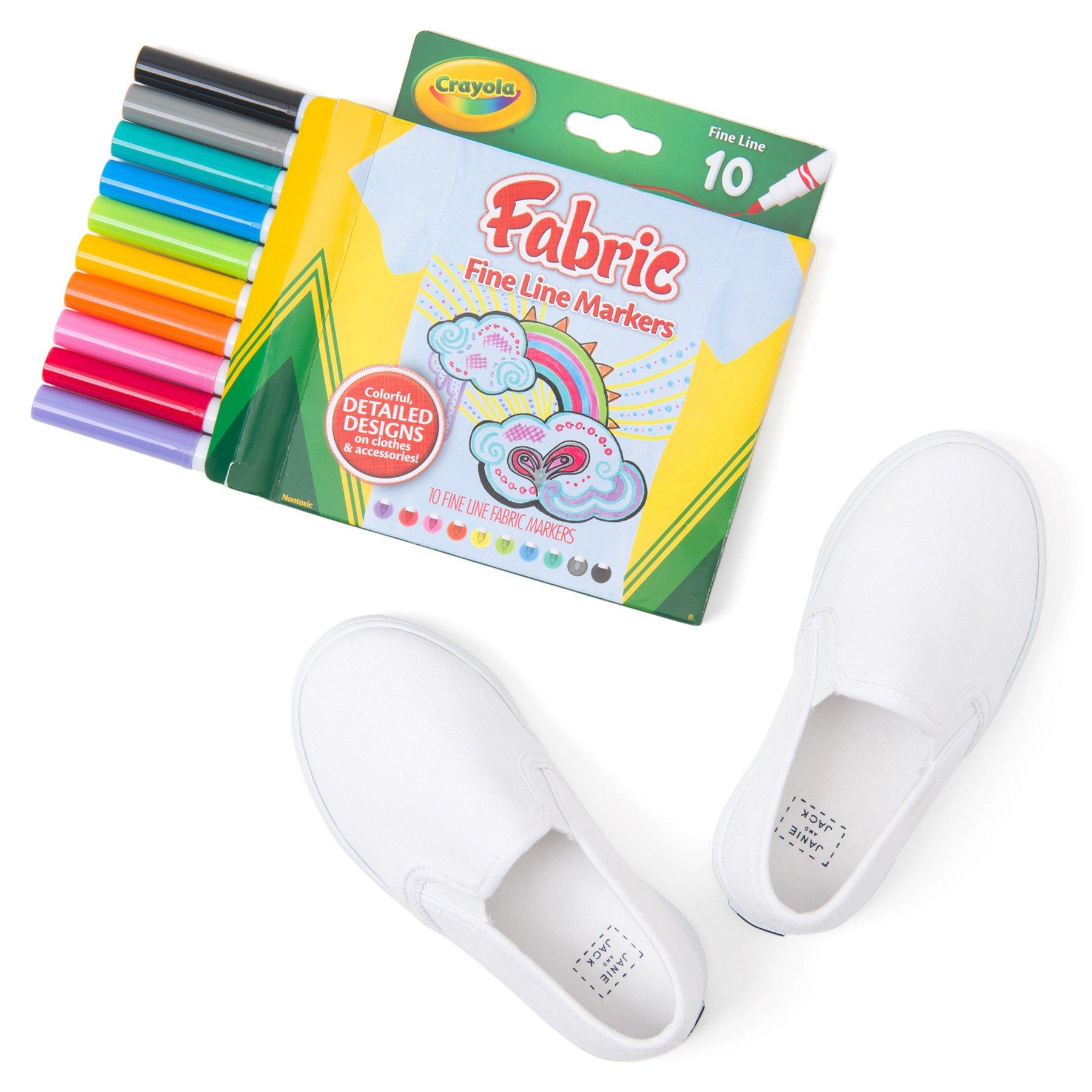 Juno Valentine DIY Sneakers With Crayola Markers  image number 0