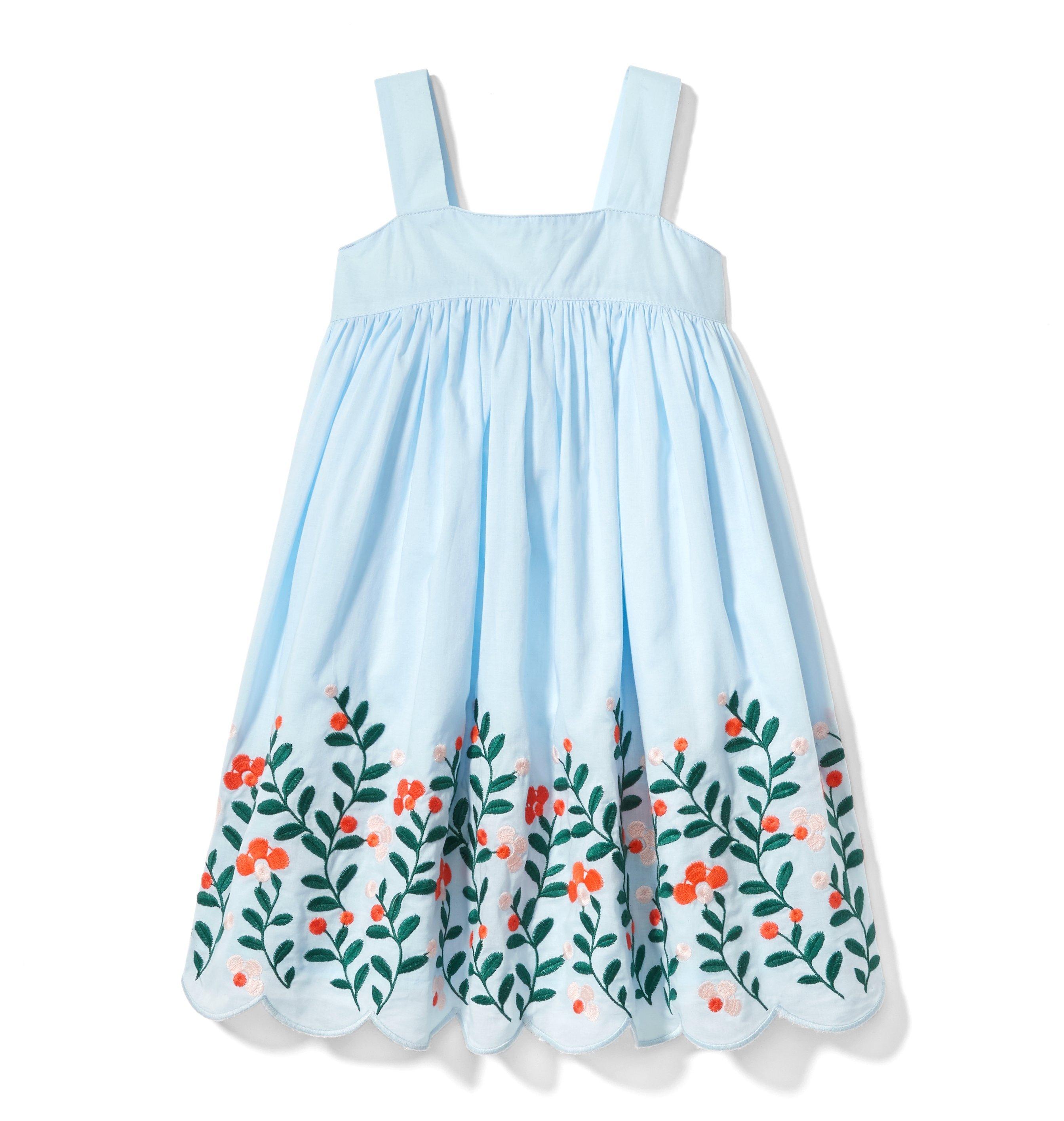 janie and jack blue dress